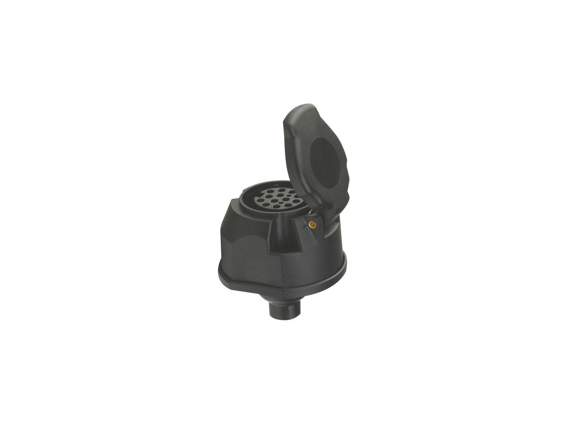 Prise socle 13 broches plastique remorque / caravane