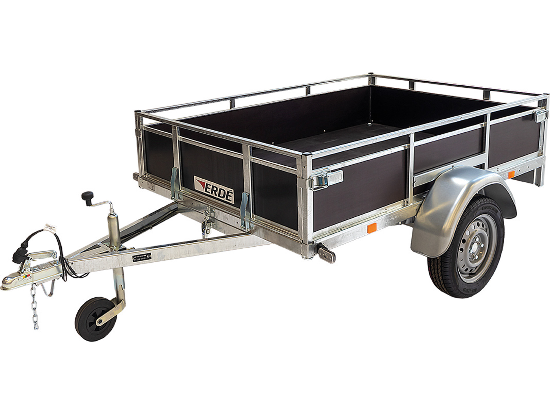 Remorque basculante ERDE Expert LC201 L.2m 500/750kg