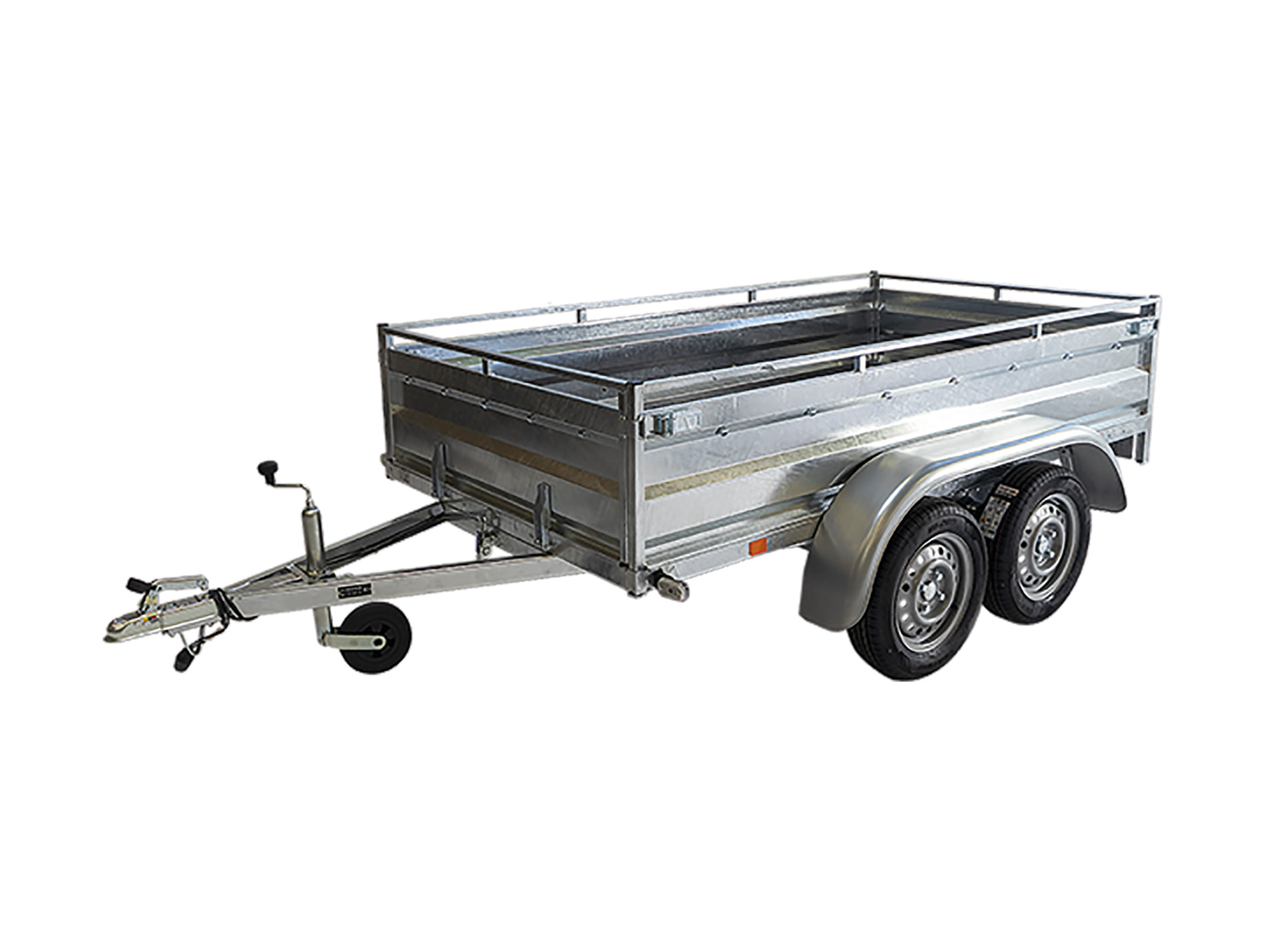 Remorque double essieu ERDE Expert LC252 Pro L.2,50m 500kg