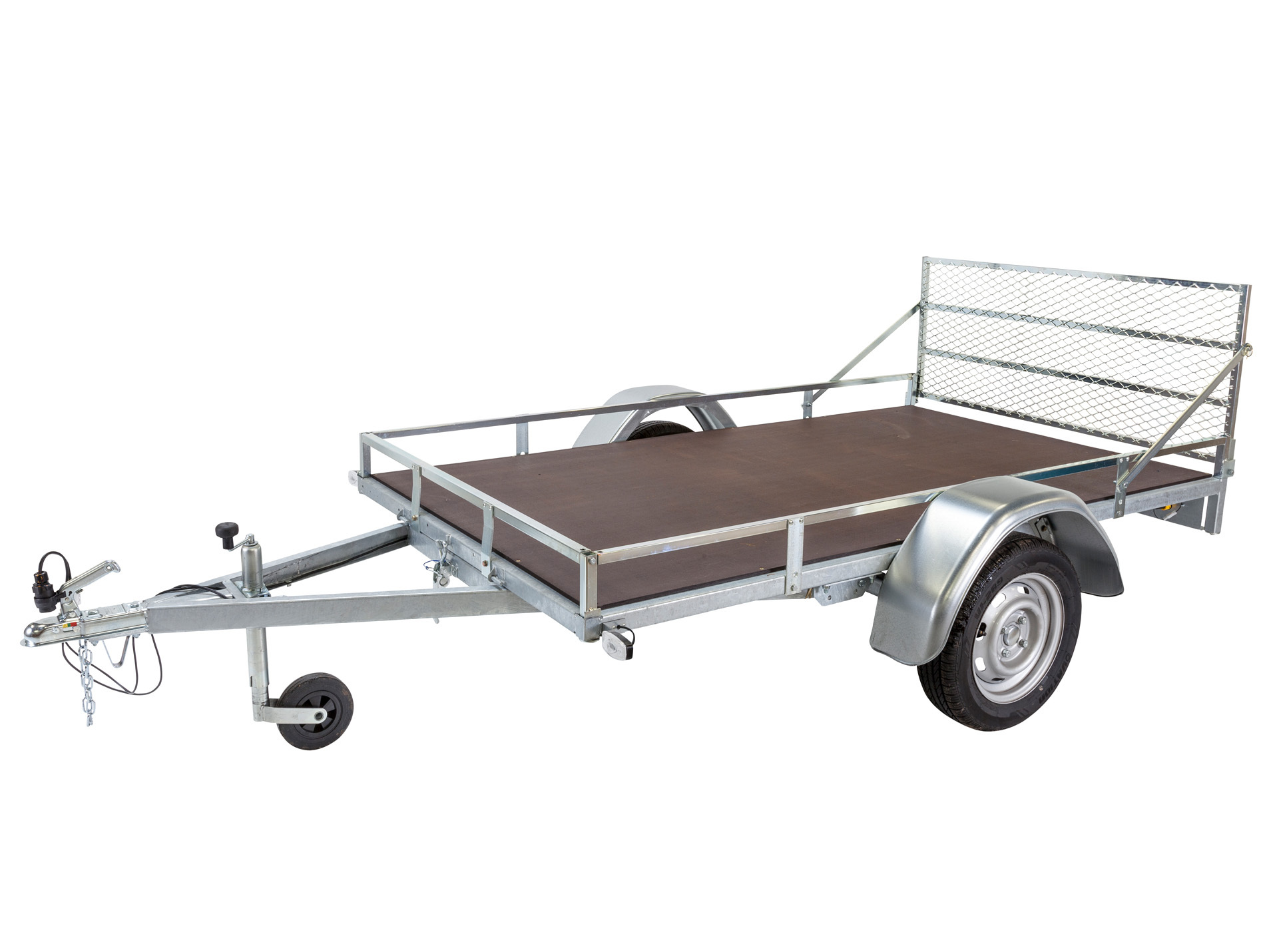 Remorque plateau basculant ERDE EXPERT PLC251 750KG freinée