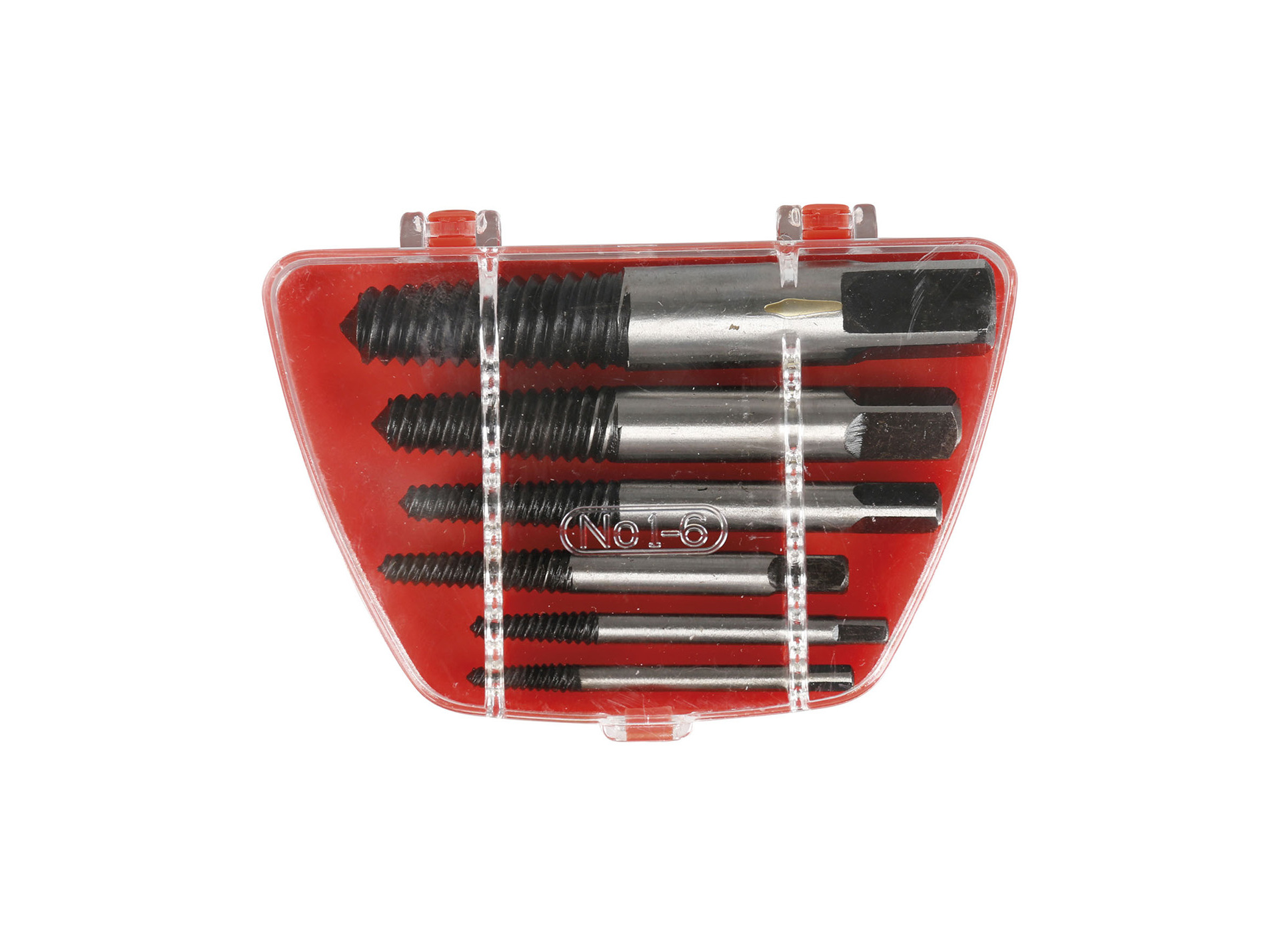 Jeu de 6 extracteurs de goujons de 3-25mm avec support