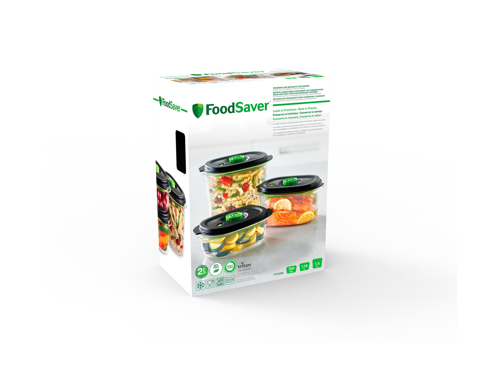 Boîtes fraicheur FOODSAVER 0,7L