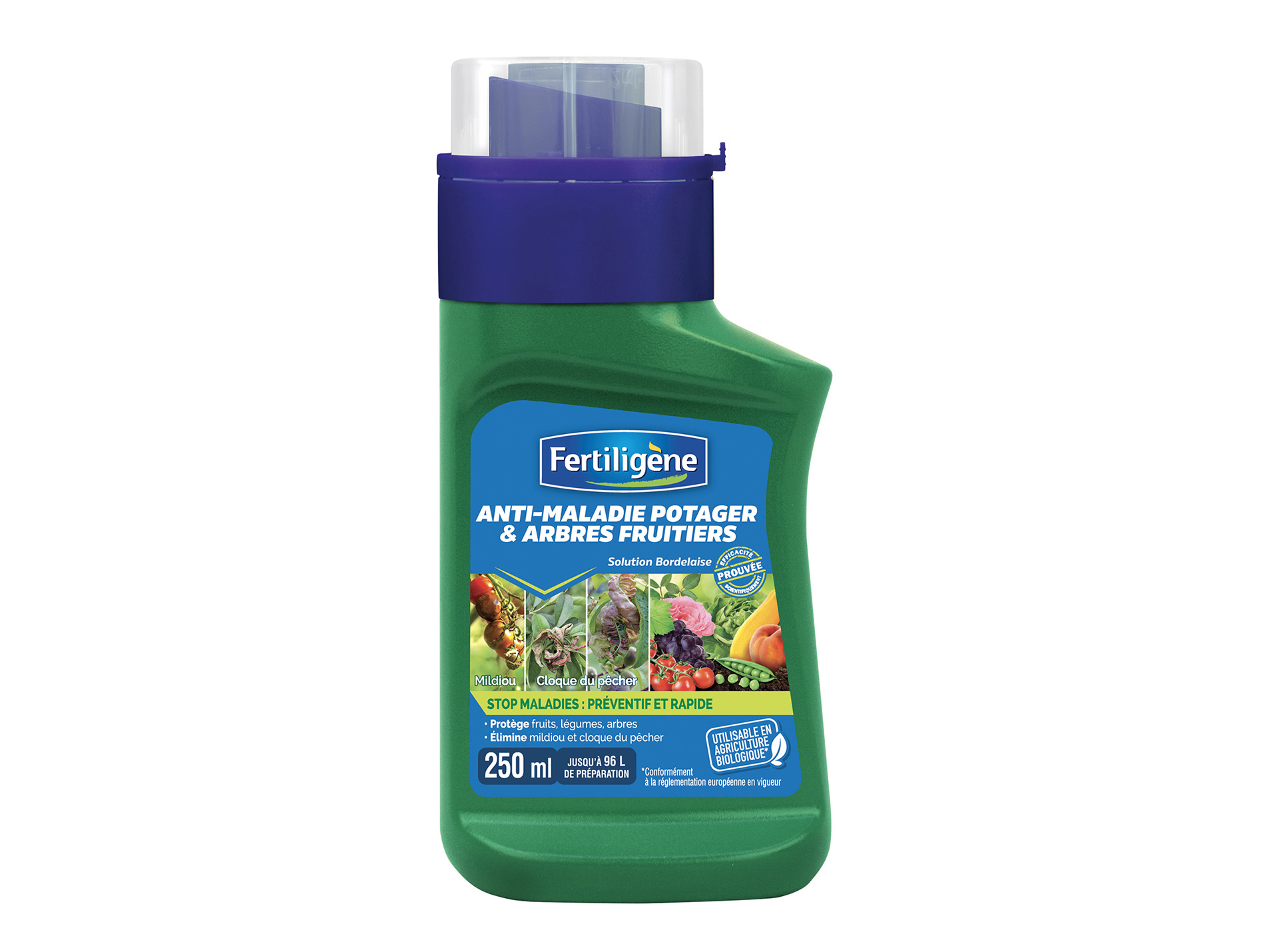 Anti-maladies potager & arbres fruitiers FERTILIGENE 250ml