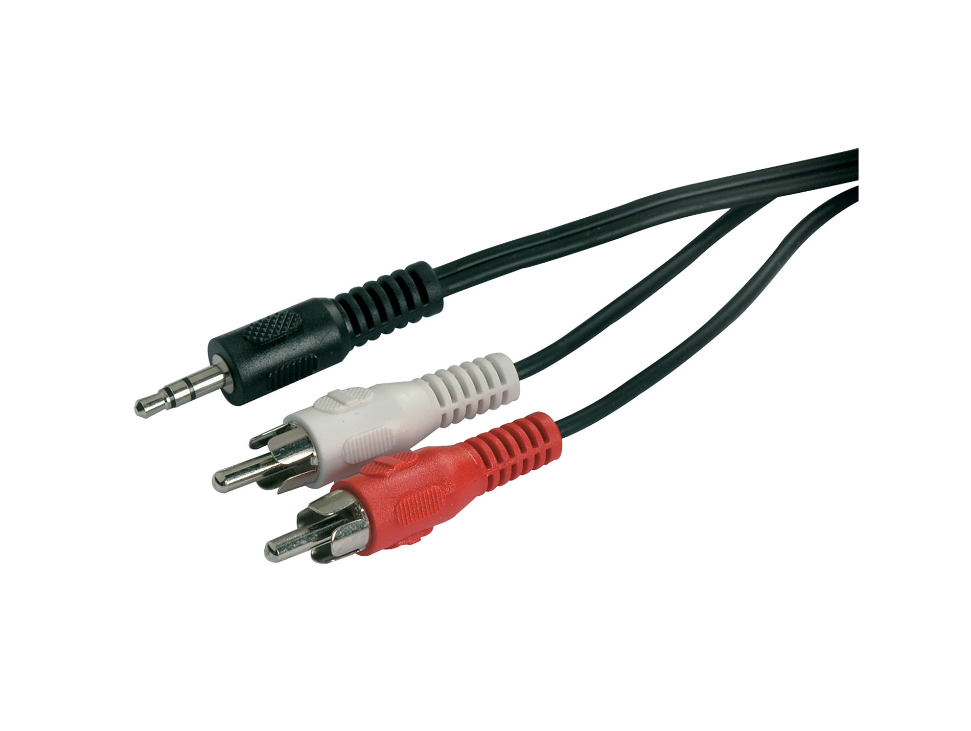 Câble Jack 3.5 stéréo / 2 RCA mâles L.5m