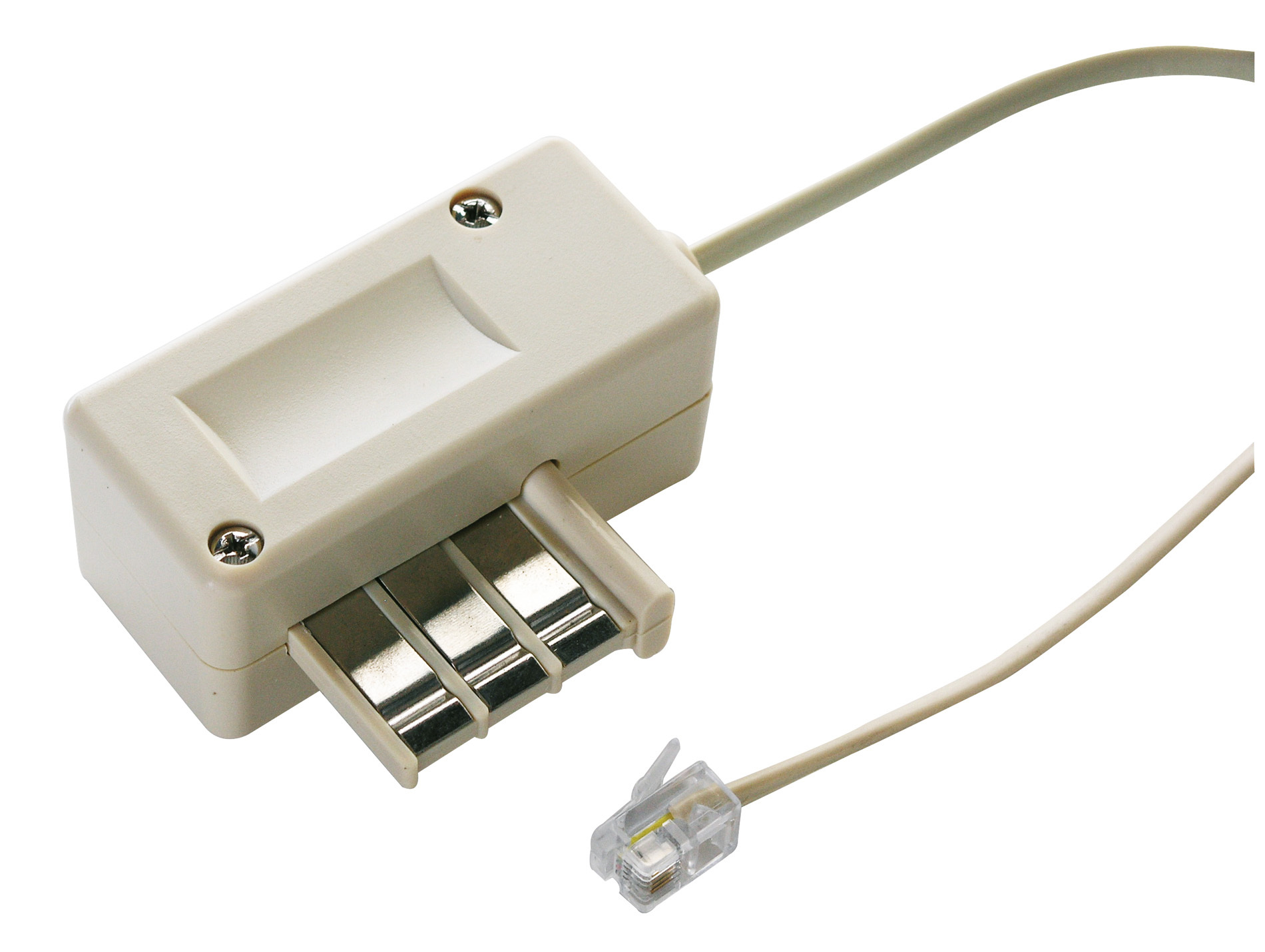 Câble PTT Male RJ11 L.2m