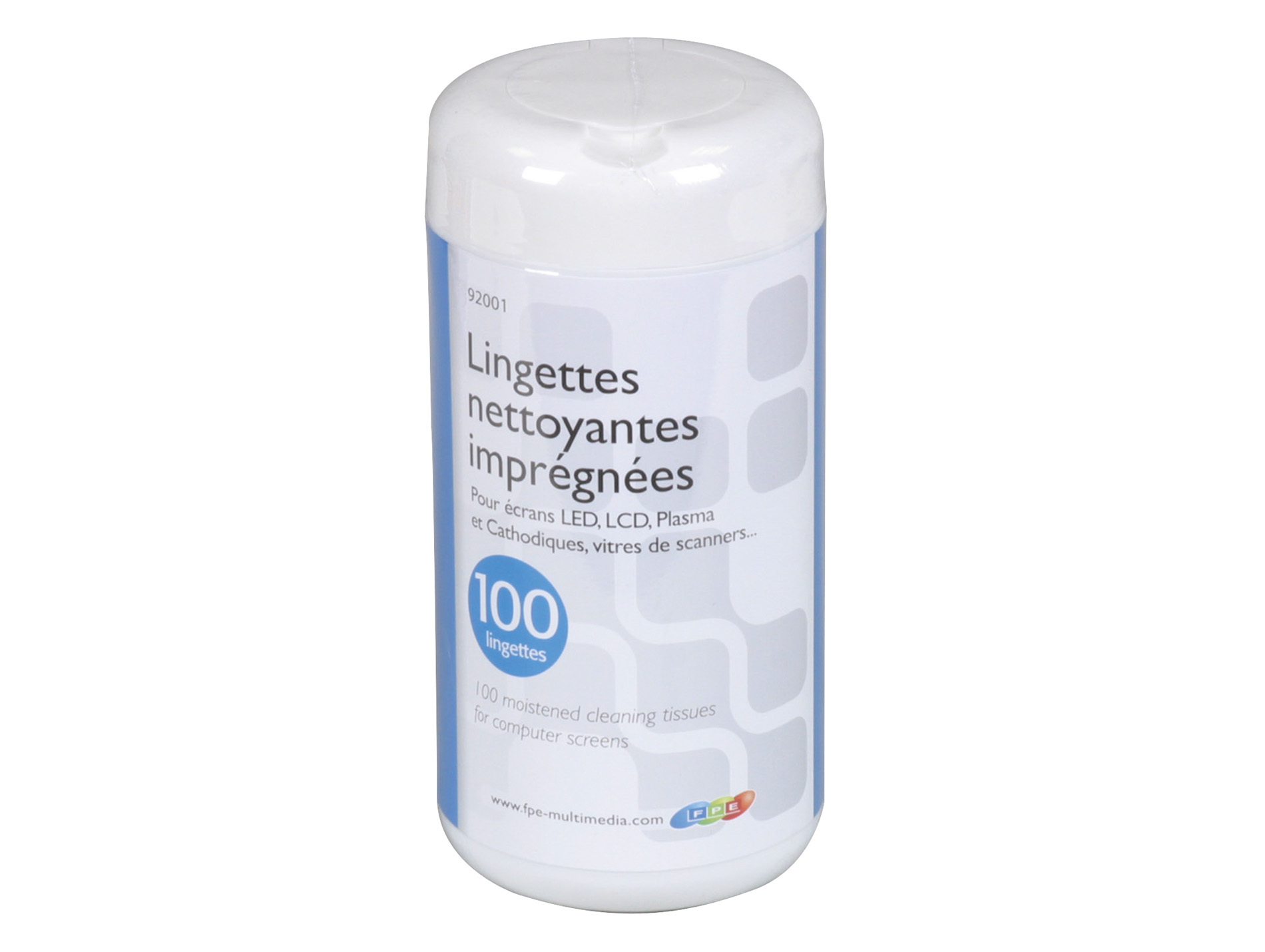 Lingettes pour nettoyage écran x100