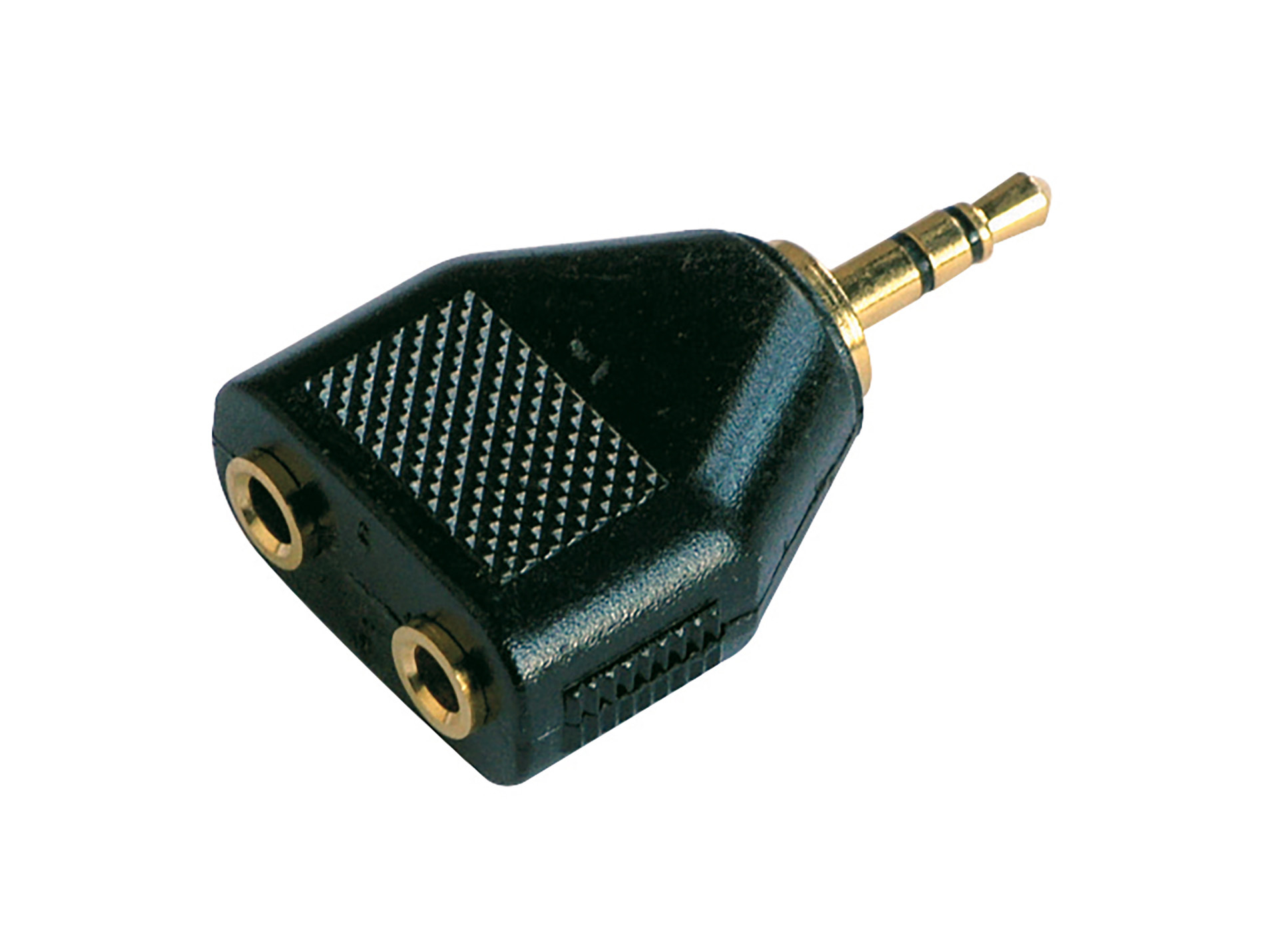 Adaptateur Jack Gold J 3.5 M ST/2 J 3.5 F ST