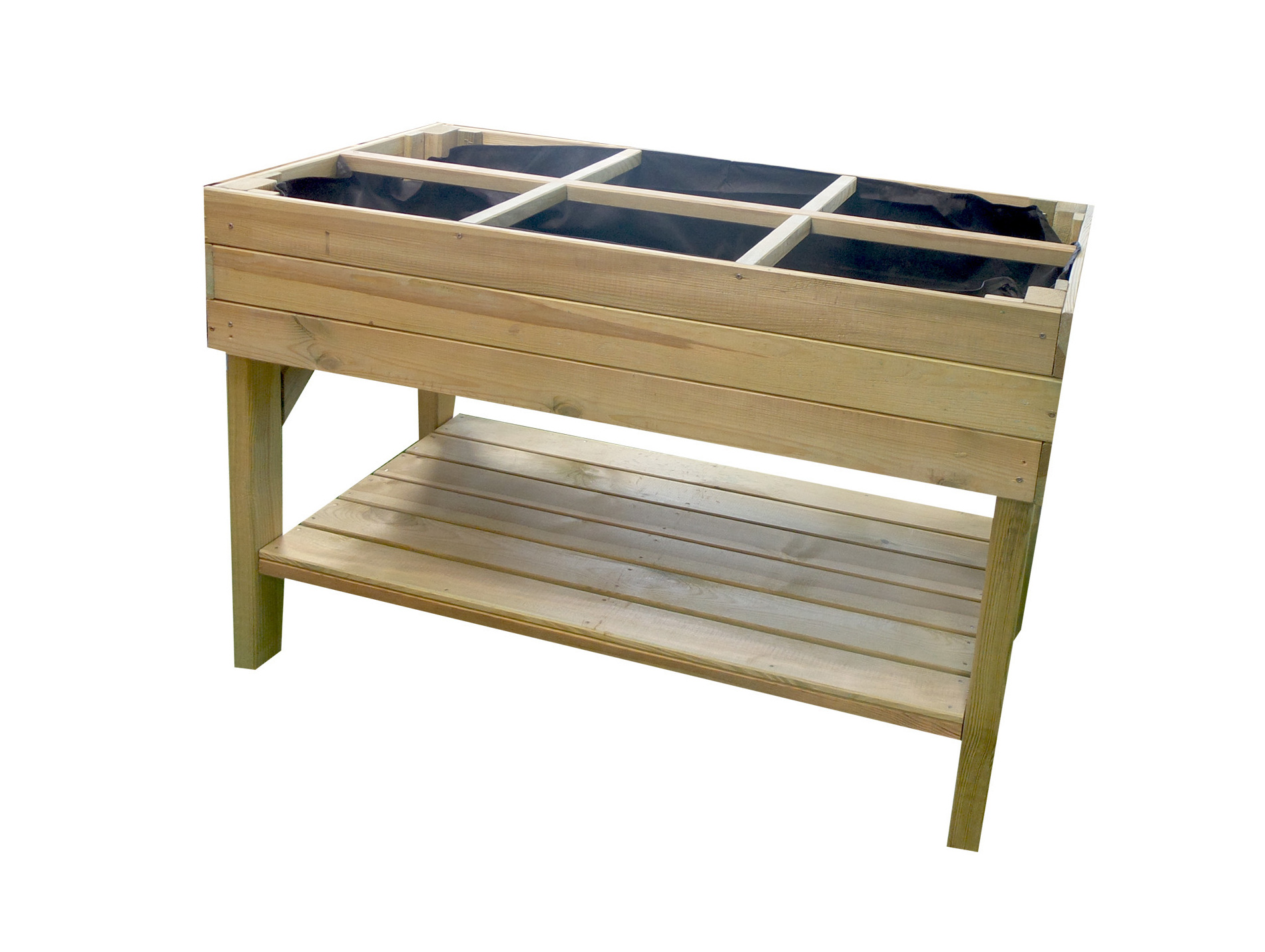 Carré potager Paprika surélevé 120x60x87cm 110L