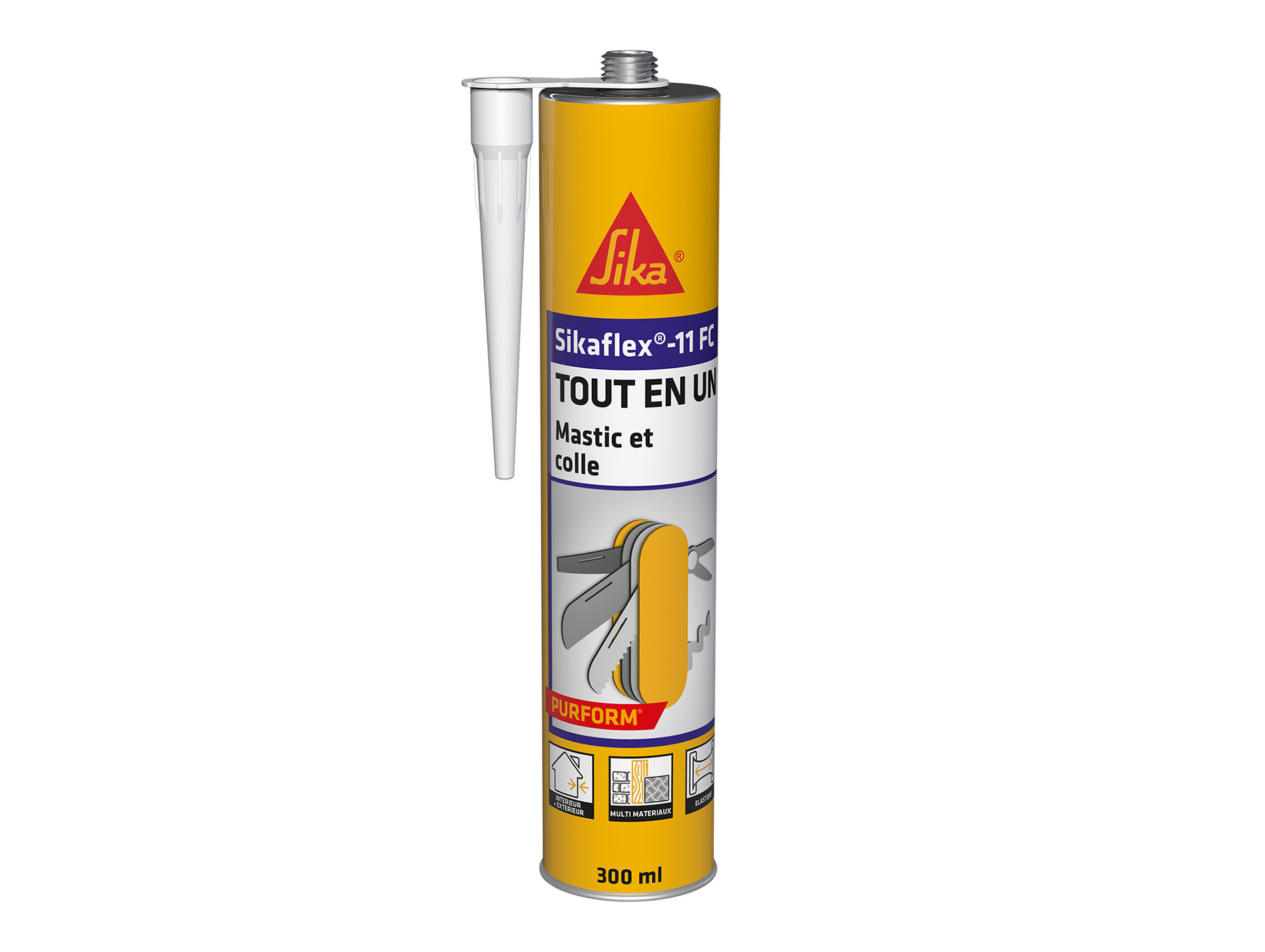Mastic-colle Sikaflex®-11FC Purform