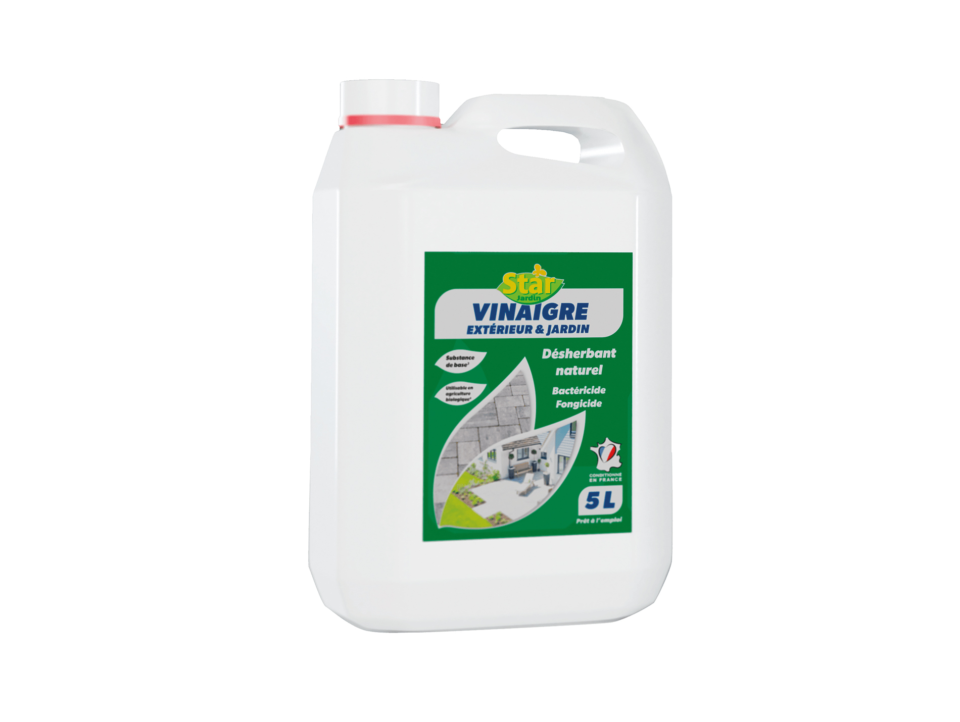 Vinaigre 9,5° extérieur et jardin 5L