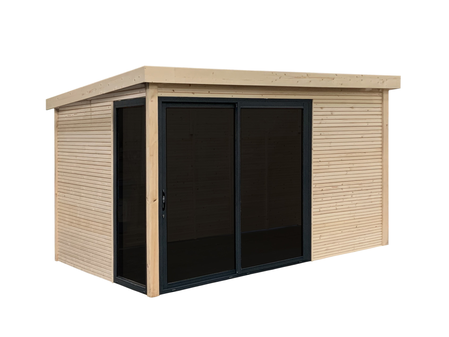 Abri jardin bois Seda épaisseur 28mm 9,22m²