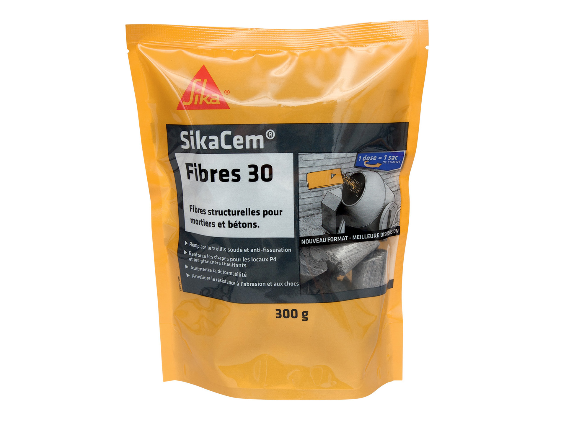Fibres structurelles SIKA Sikacem 300g