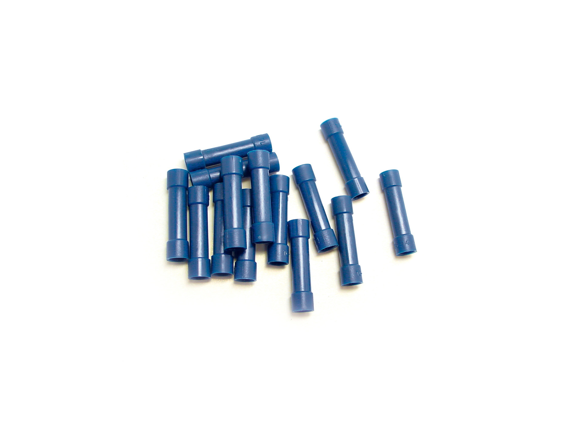 Cosse électrique raccord bout à bout Ø1,5-2,5mm2 bleu x20