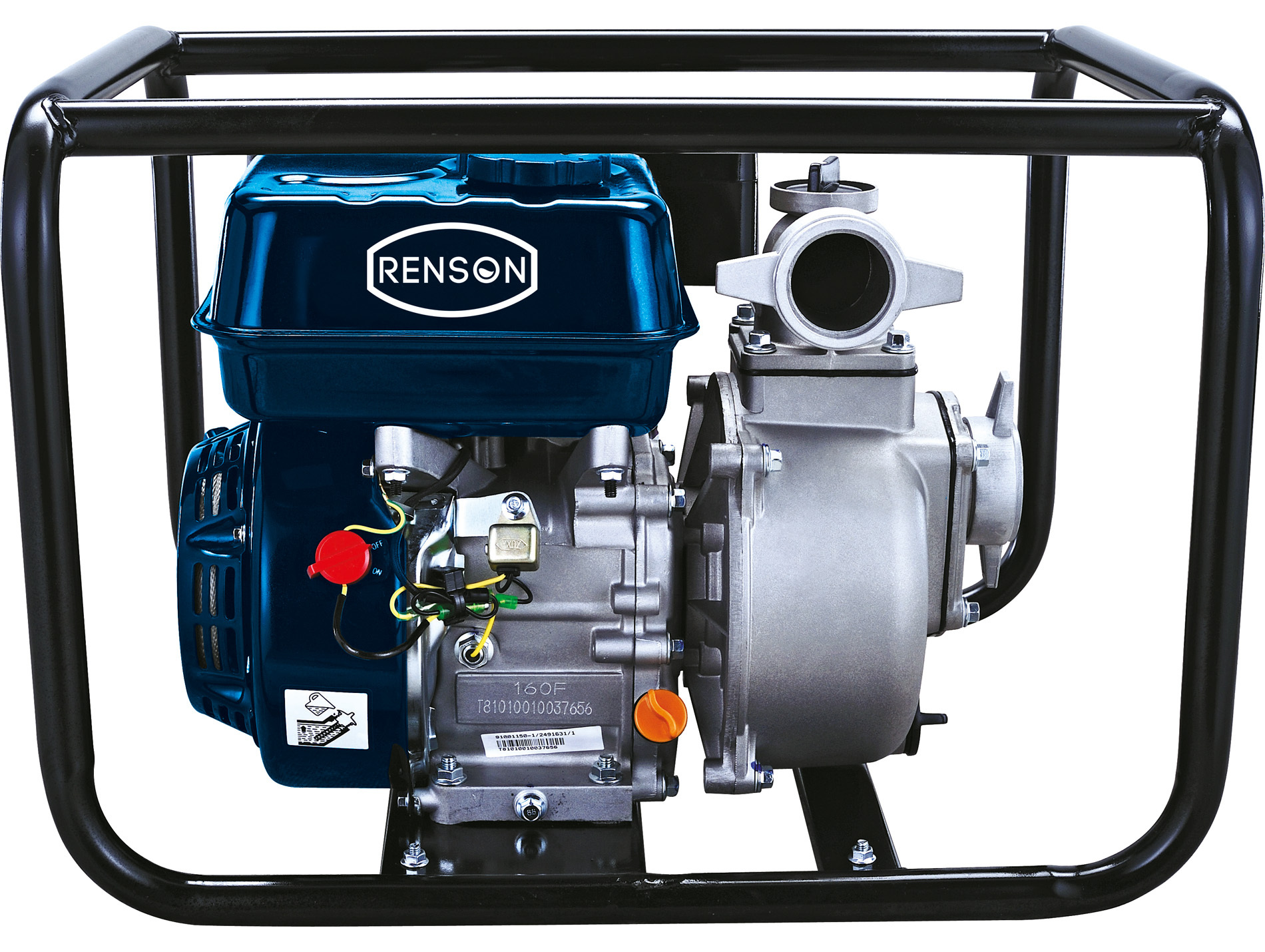 Motopompe thermique RENSON 4CV 30m3
