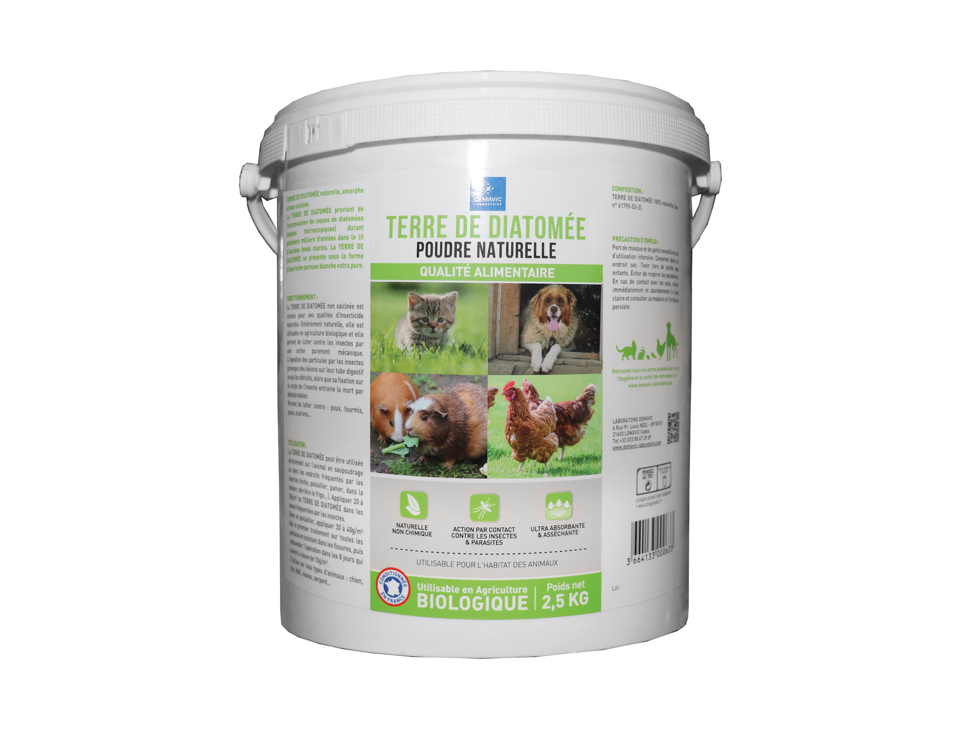 Terre de Diatomée 12,5kg