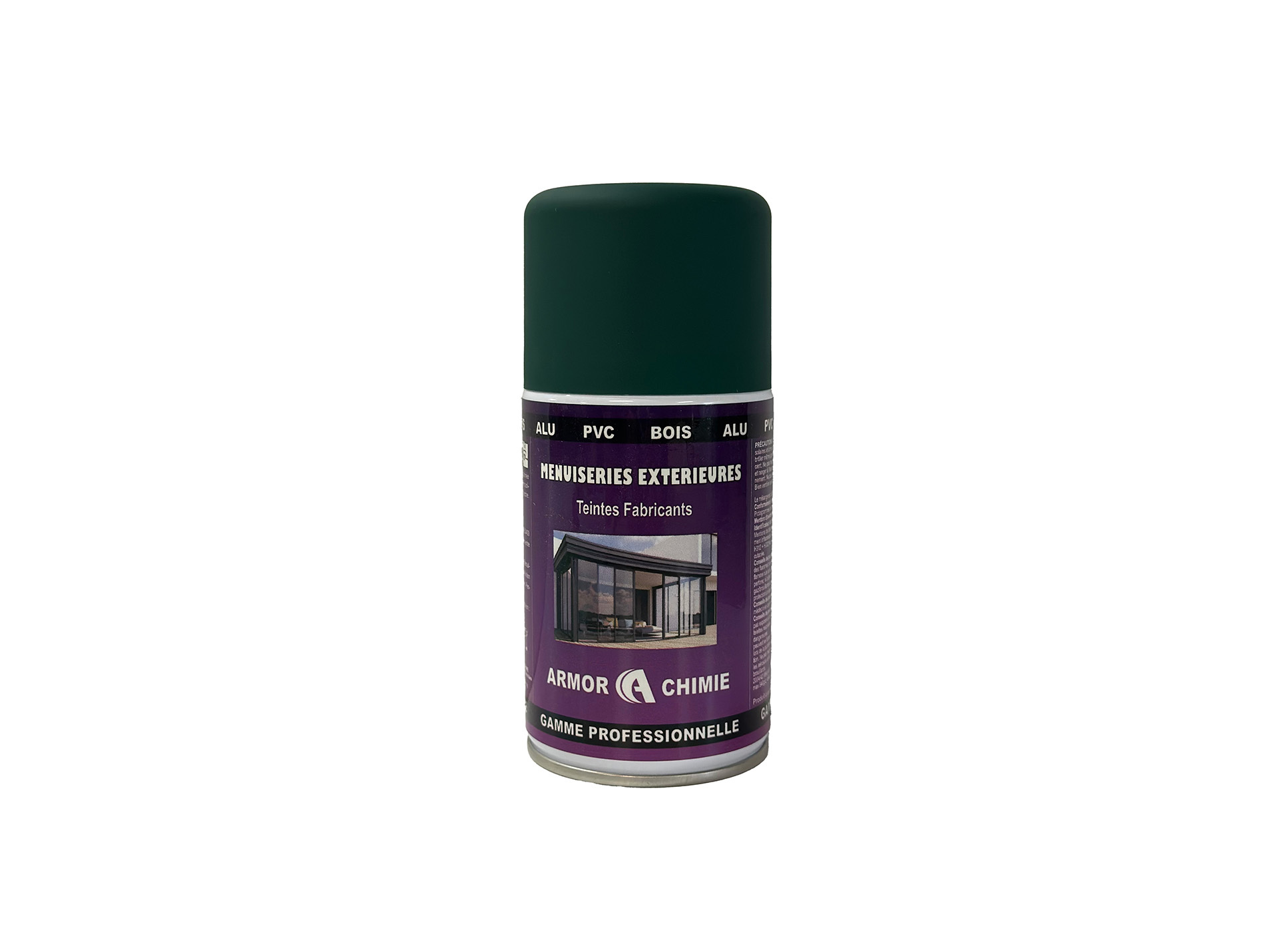 Peinture menuiseries ARMOR CHIMIE Vert satin 250ml
