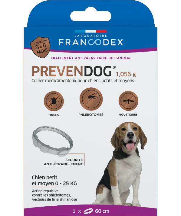 Collier Prevendog® chien de 0 à 25kg