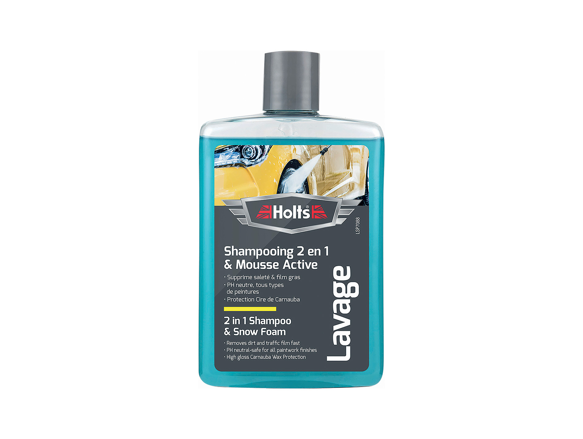 Shampoing super moussant avec de la cire 475ml