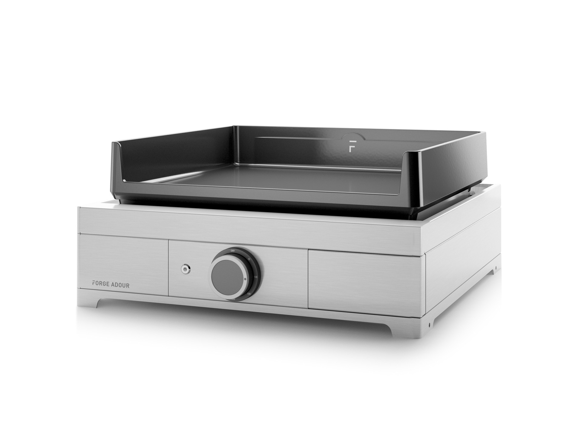 Plancha électrique FORGE ADOUR Modern 45 chassis inox