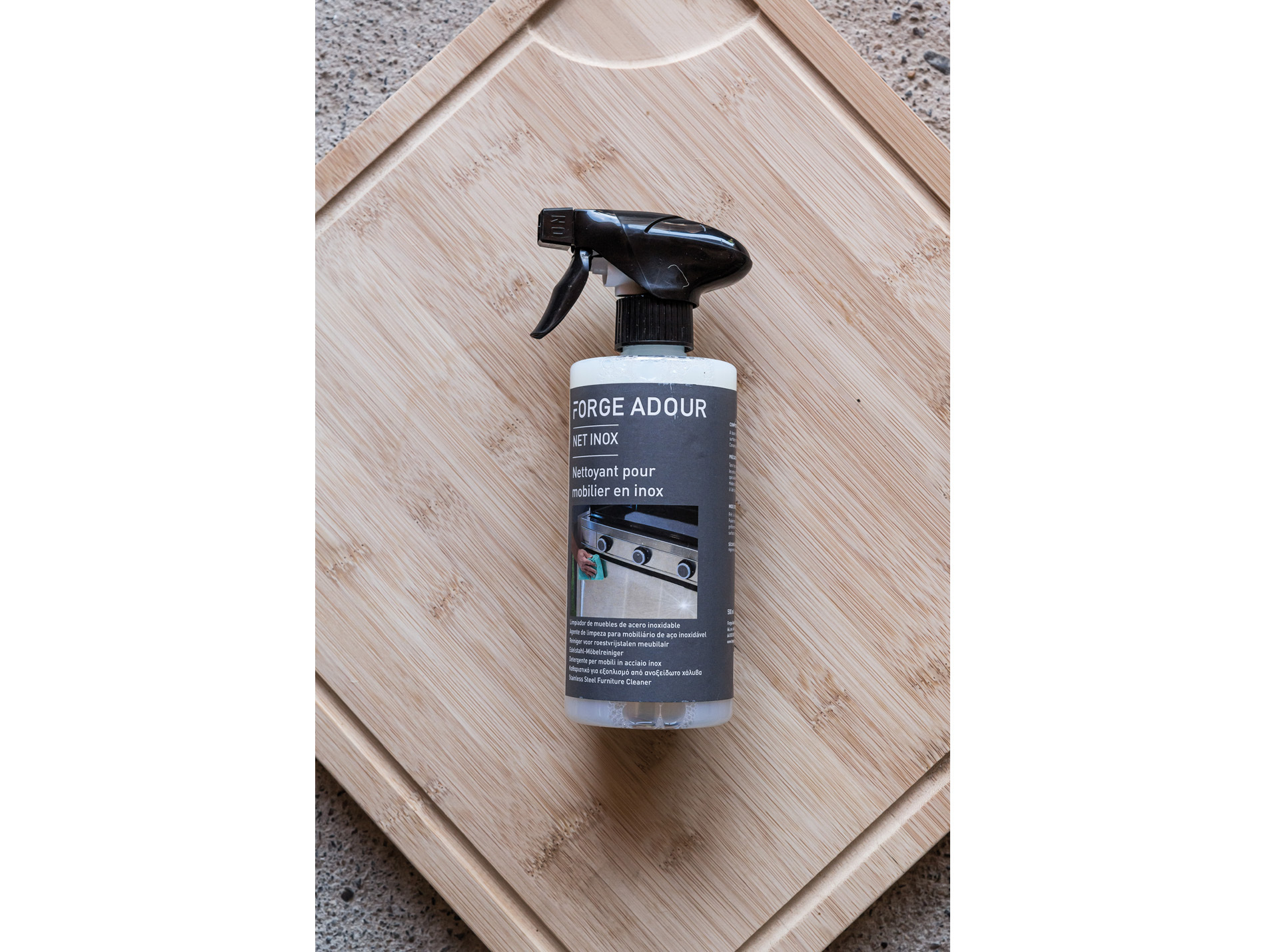 Dégraissant FORGE ADOUR Net inox éco 500ml