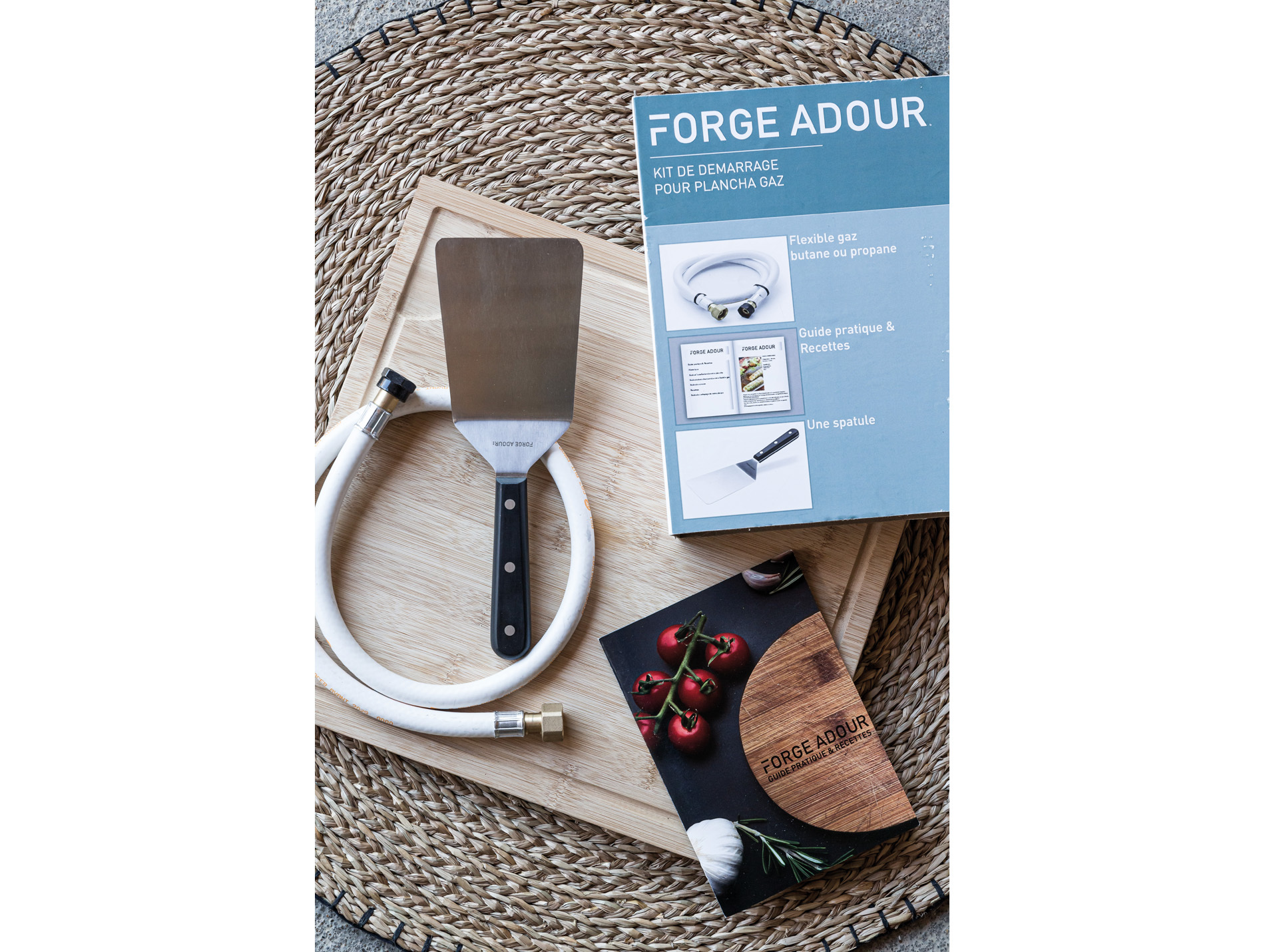Kit de démarrage plancha FORGE ADOUR