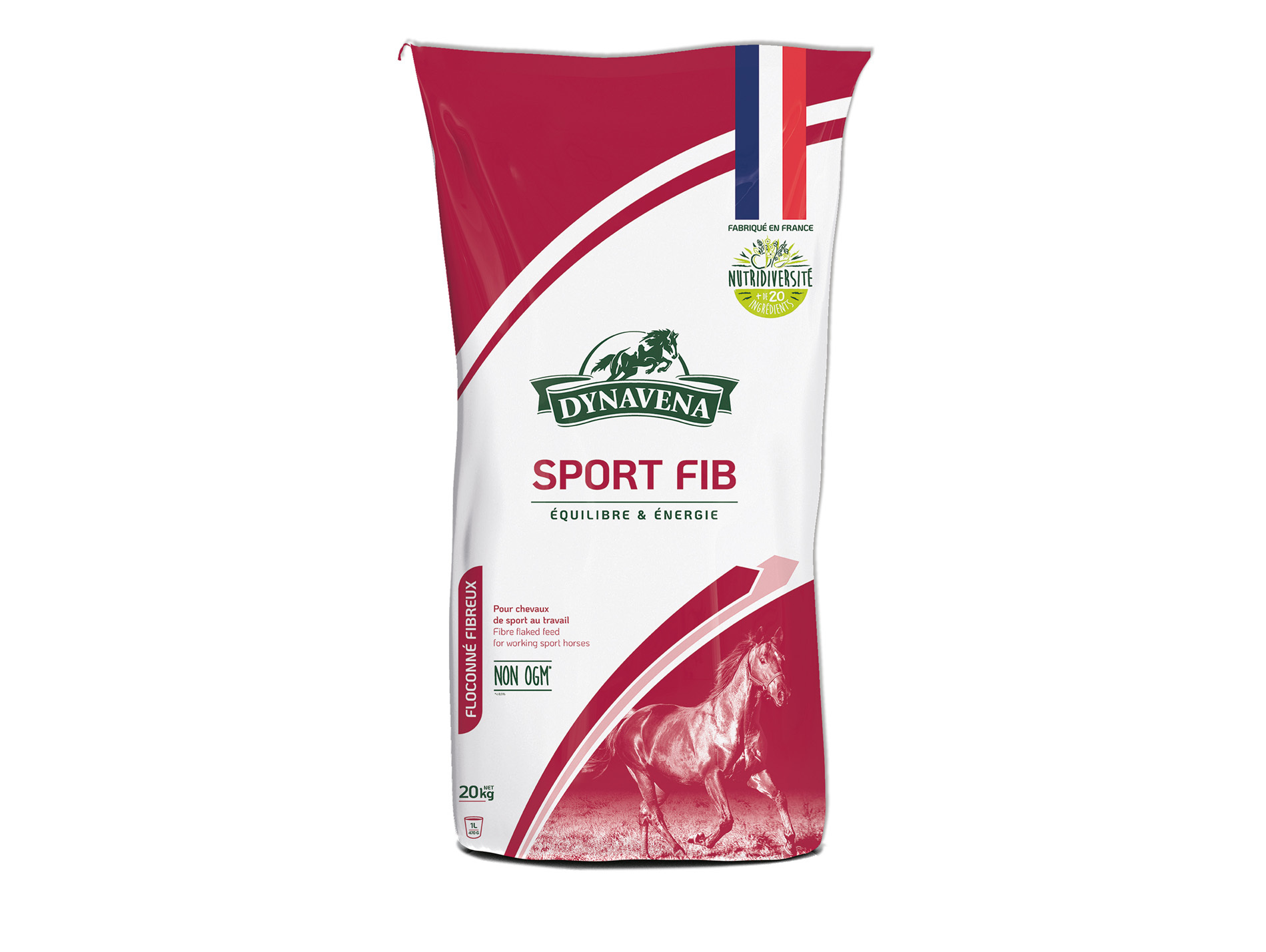 Aliment cheval DYNAVENA Sport fibres 20kg
