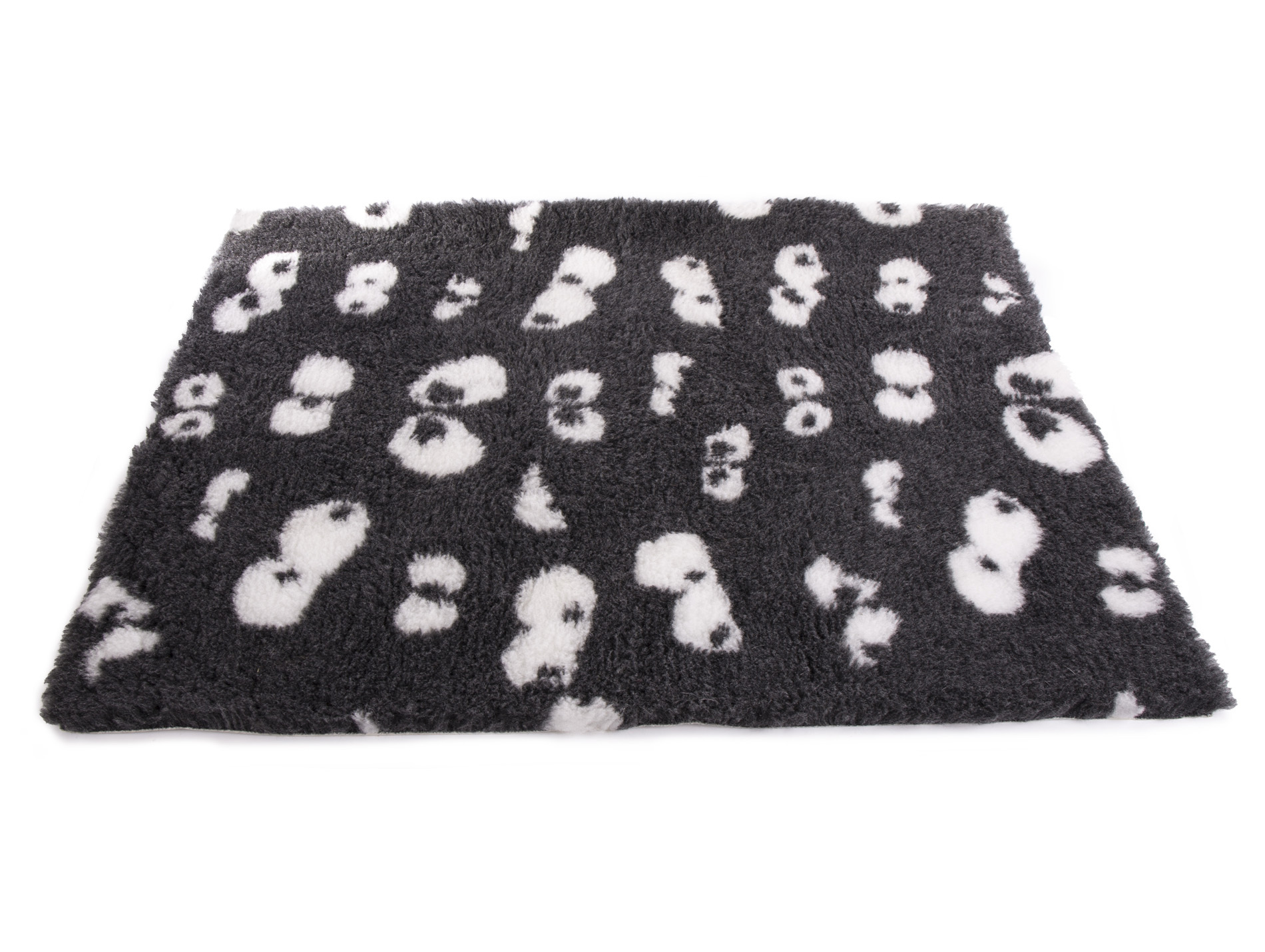 Tapis Petbed MARTIN SELLIER 75 x 100cm pattes bleu/rose