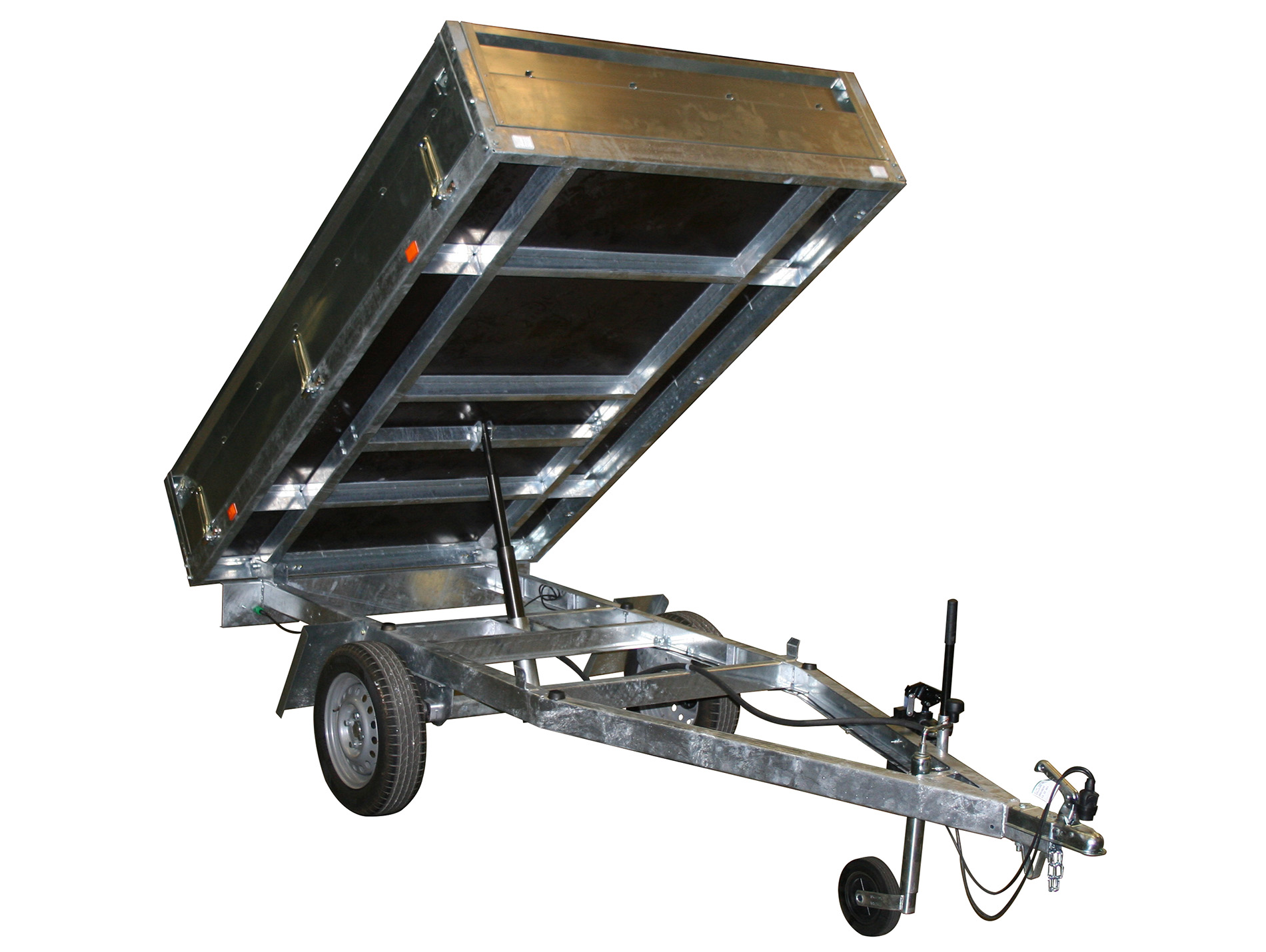 Remorque benne ERDE Expert BE 130 PM L.2,42m 750kg