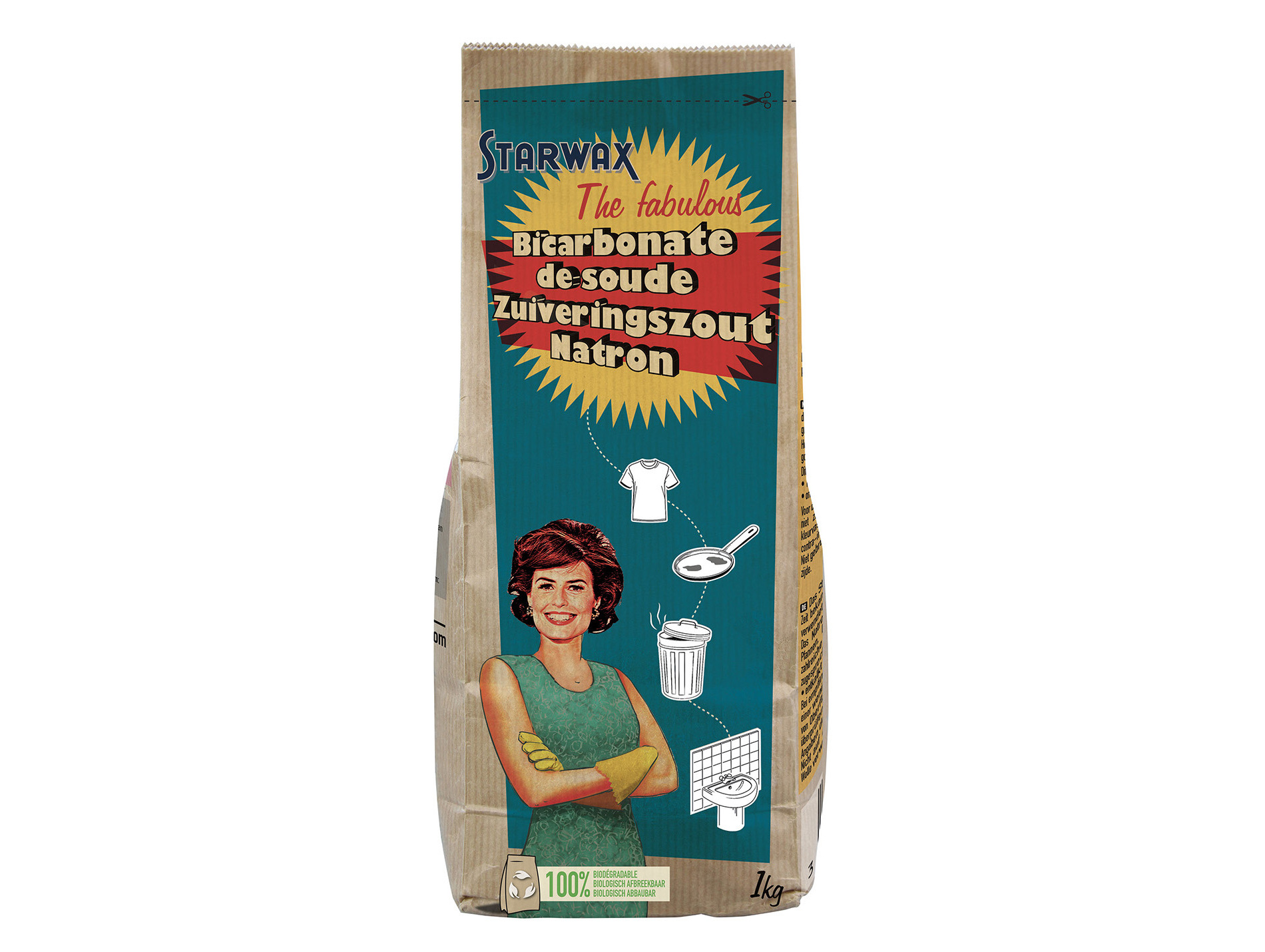 Bicarbonate de soude STARWAX 1kg