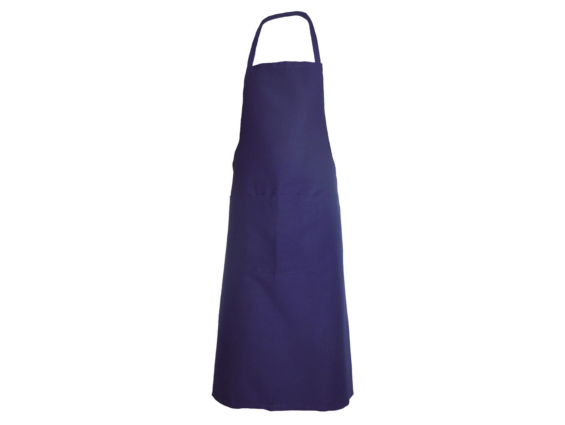 Tablier de cuisine PBV 32A580 coton à bavette marine