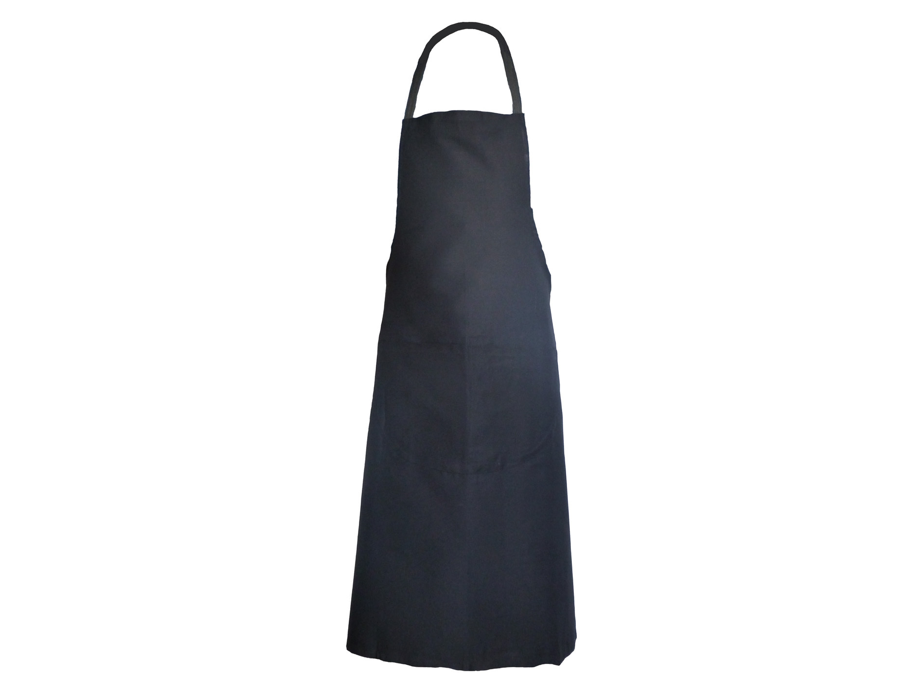 Tablier de cuisine PBV 32ANOIR coton à bavette noir