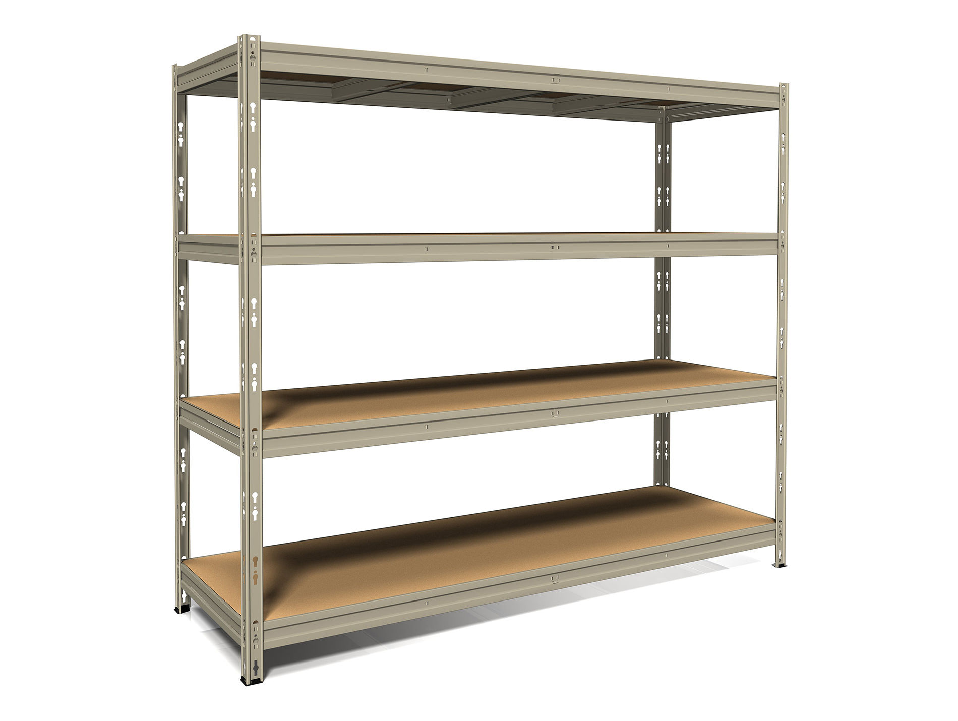 Étagère Maxi Poker 4 tablettes 180x210x70cm