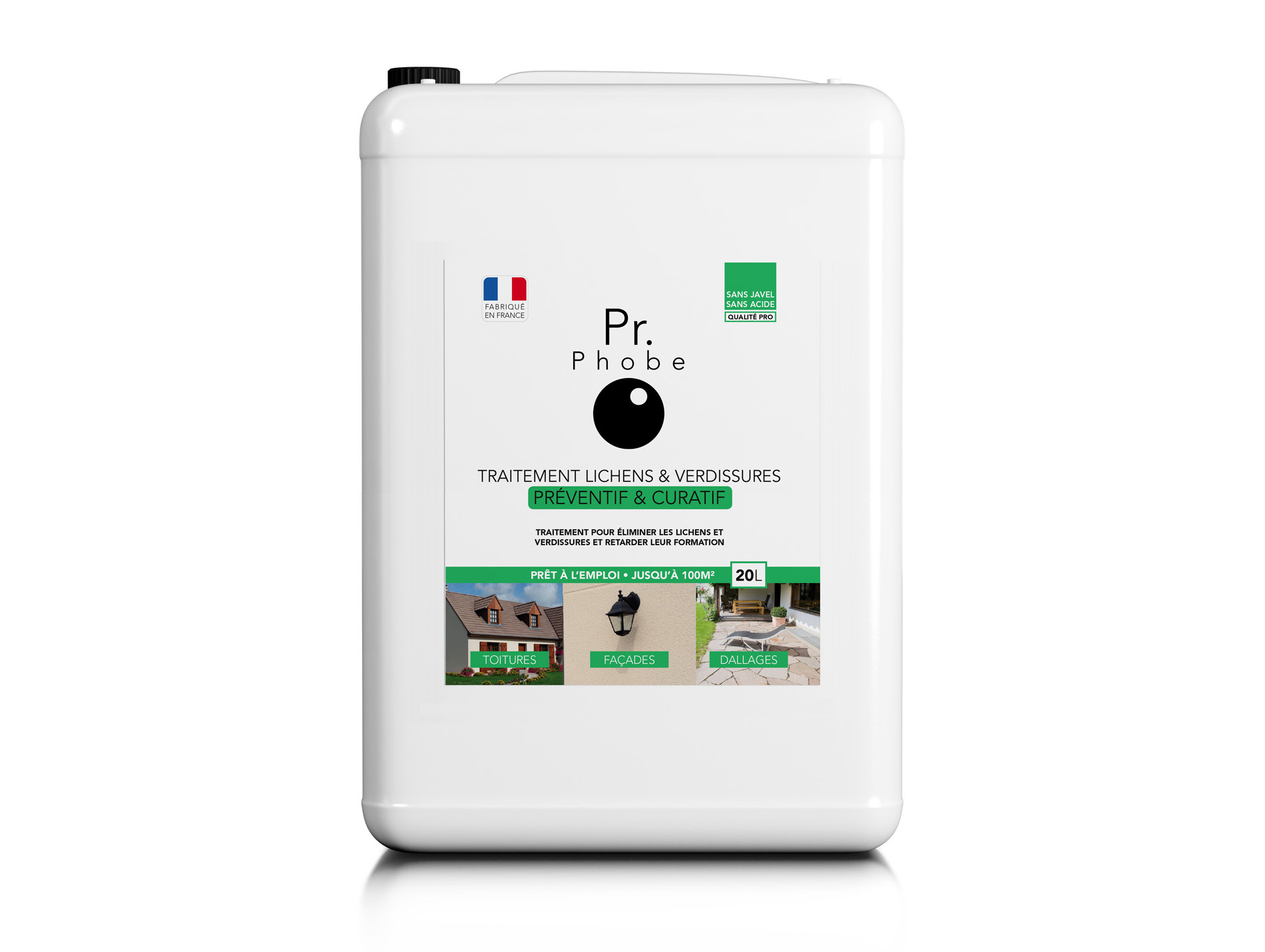 Traitement anti-verdissure PR.PHOBE 20L
