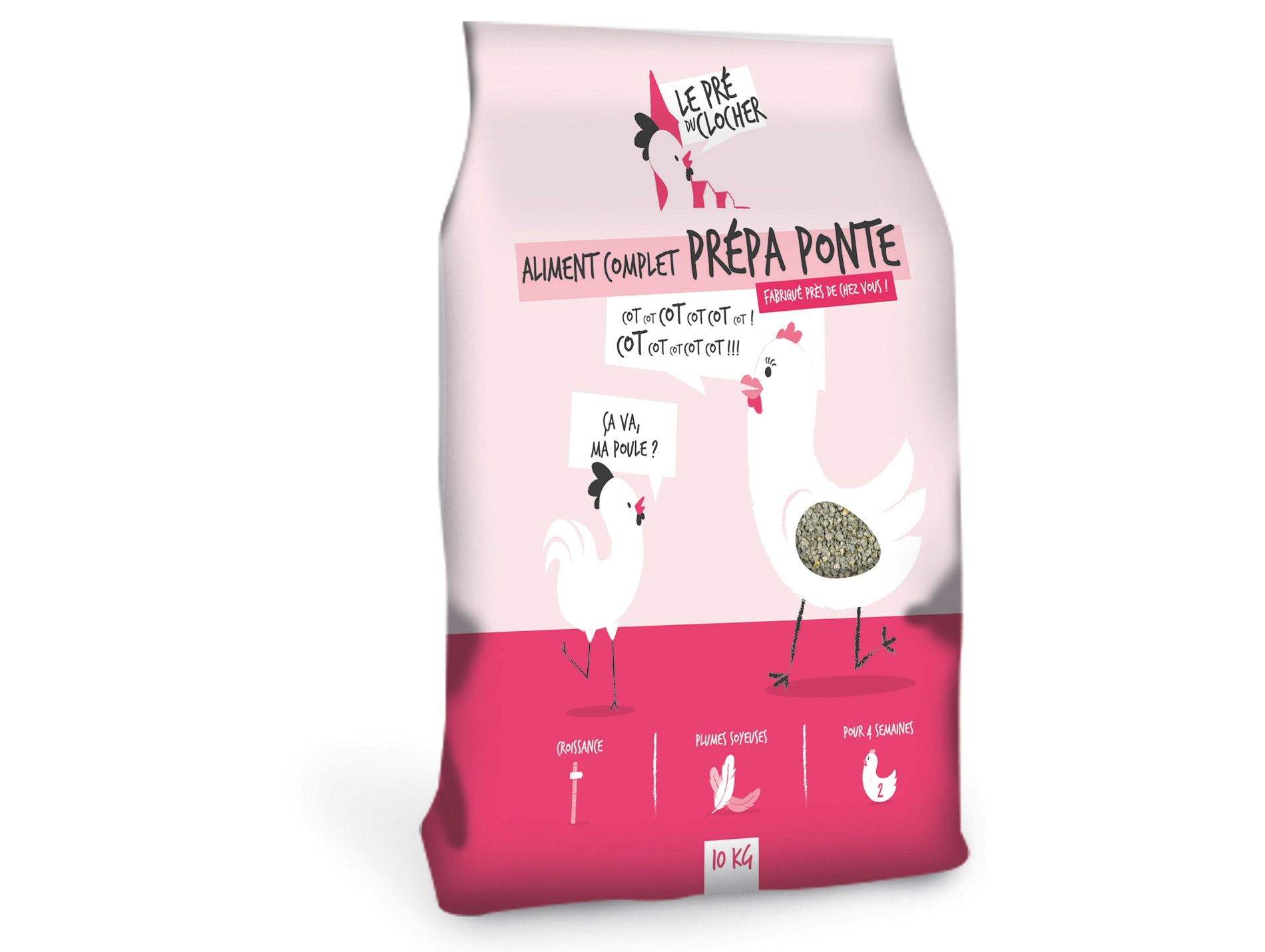 Aliment complet Prépa Ponte LE PRE DU CLOCHER 10kg