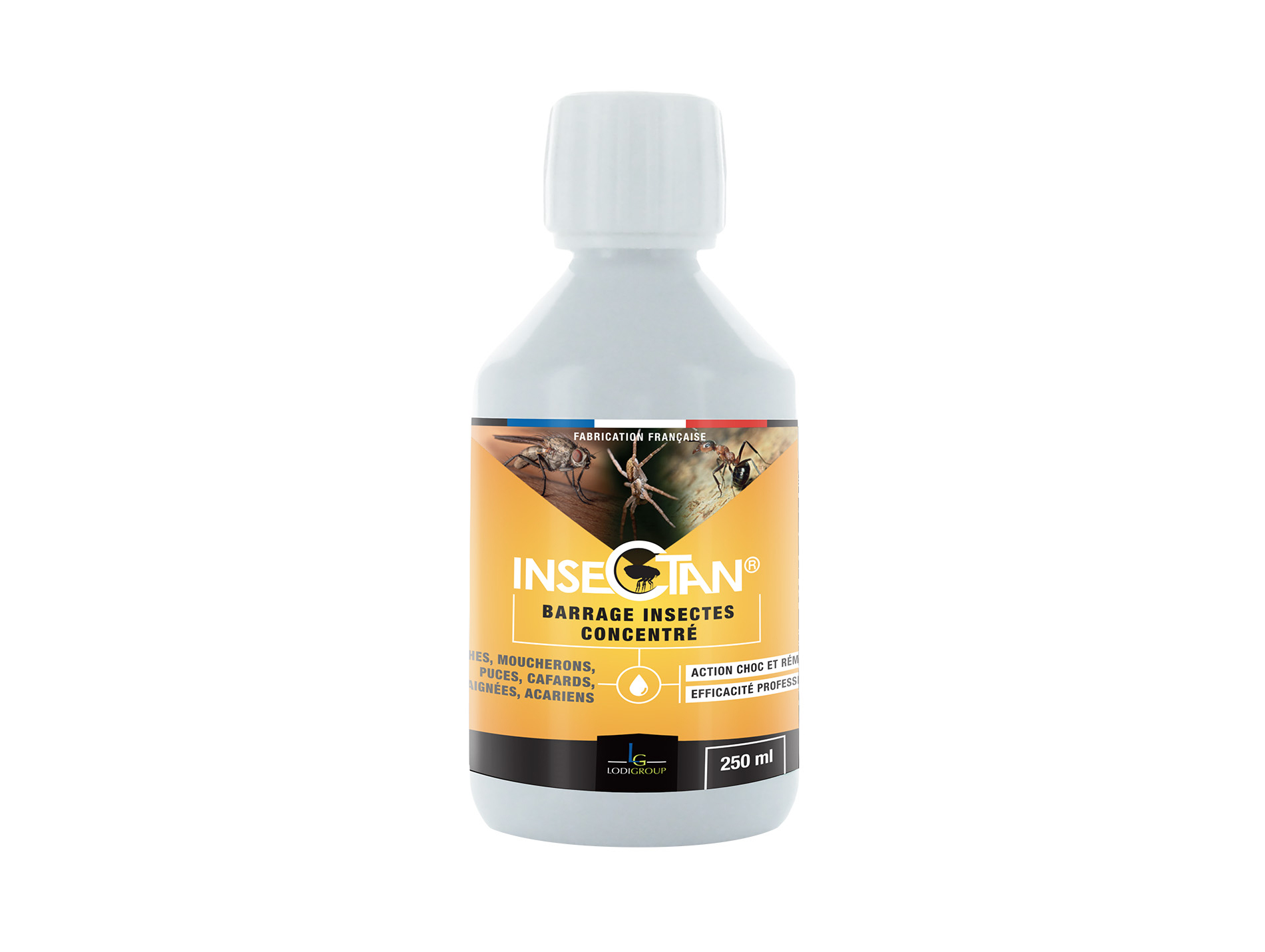 Anti-insectes volants et rampants concentré INSECTAN 250ml