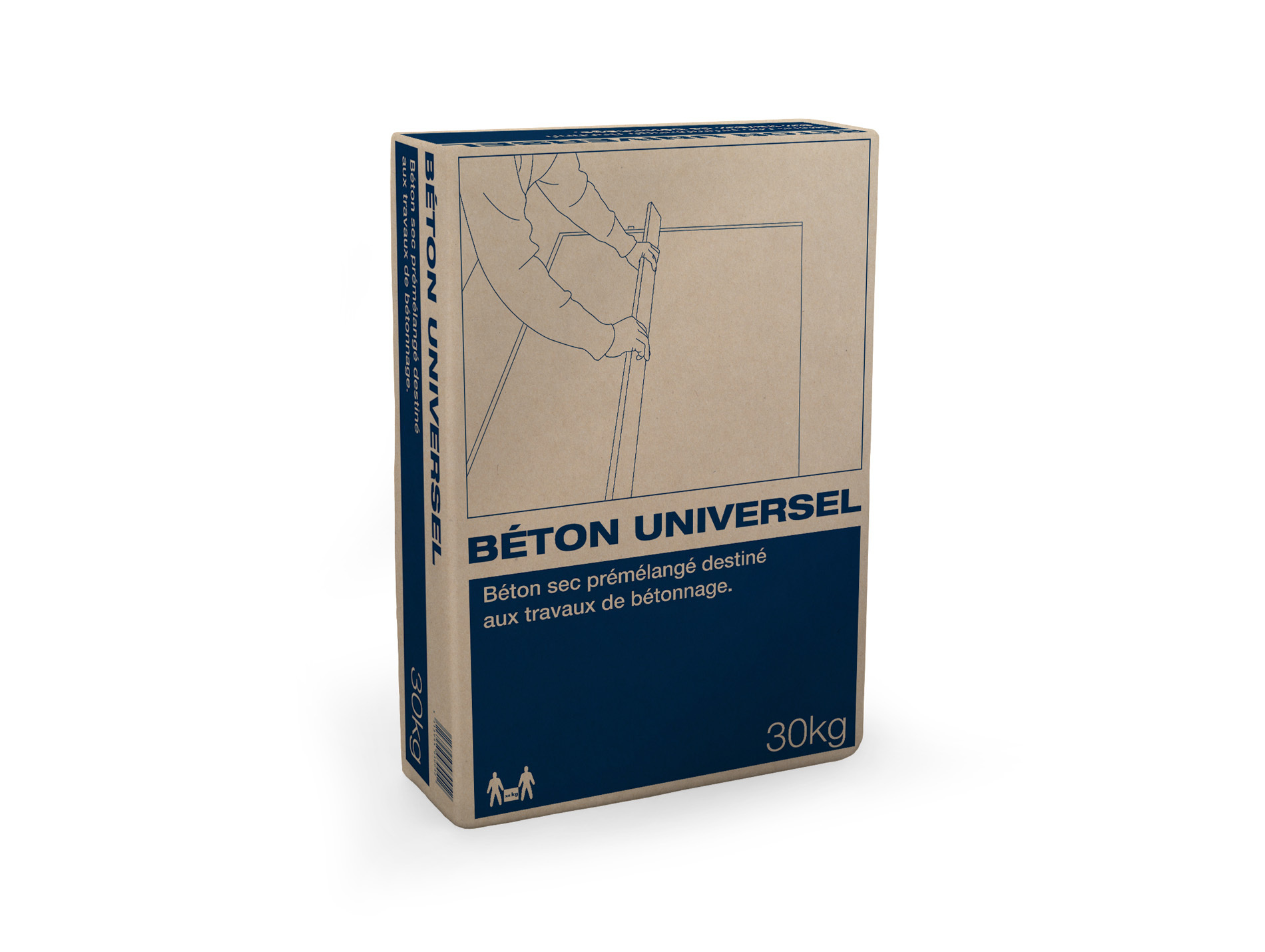 Béton tous travaux 30kg CANTILLANA