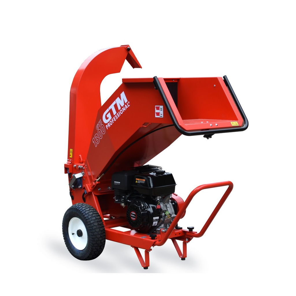 Broyeur de végétaux thermique GTM GTS1300 Ø10cm