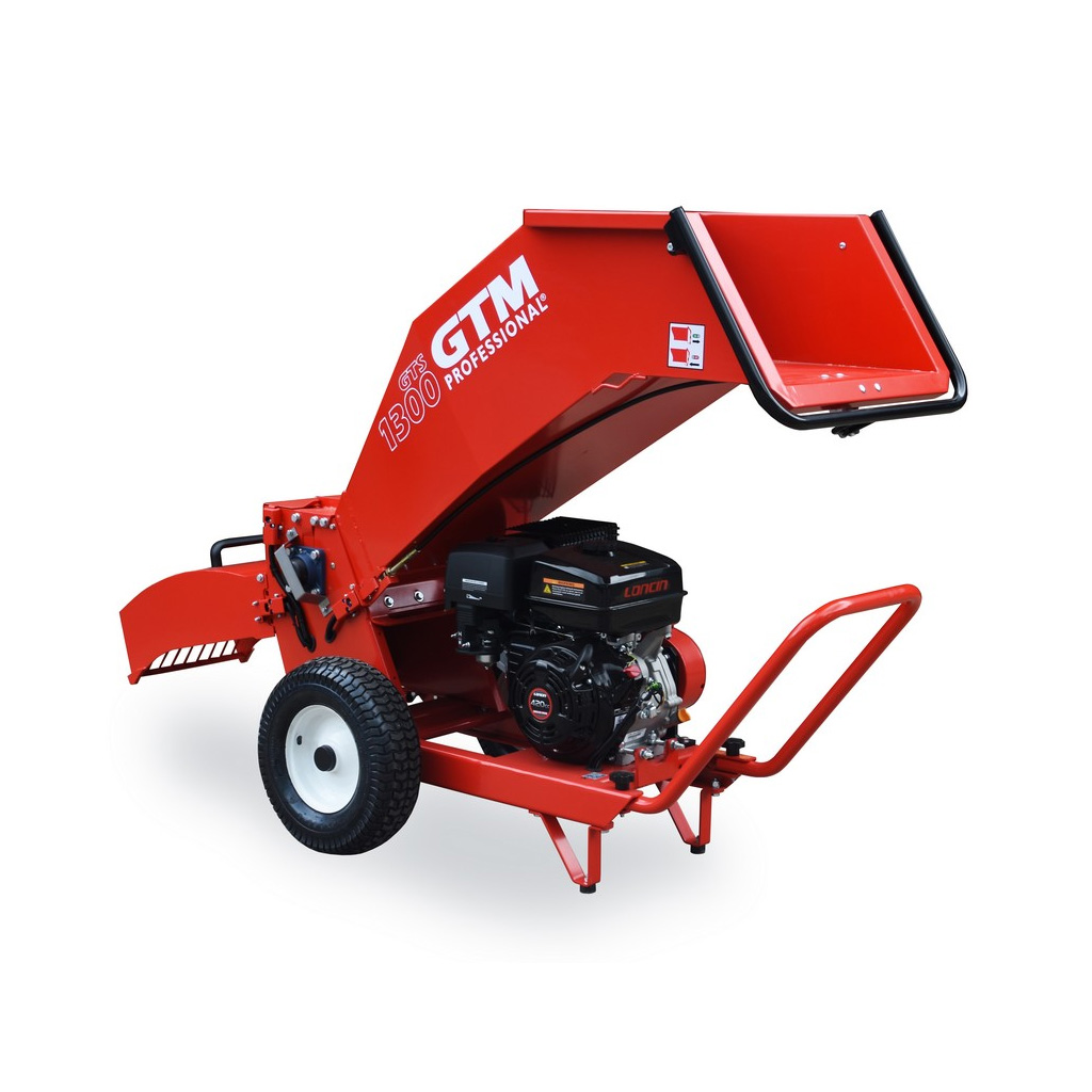 Broyeur de végétaux thermique GTM GTS1300-C Ø10cm