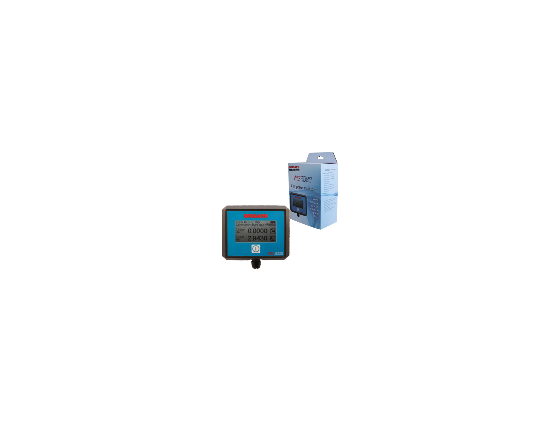 Kit compteur heures vitesse surface MG3000 BUISARD