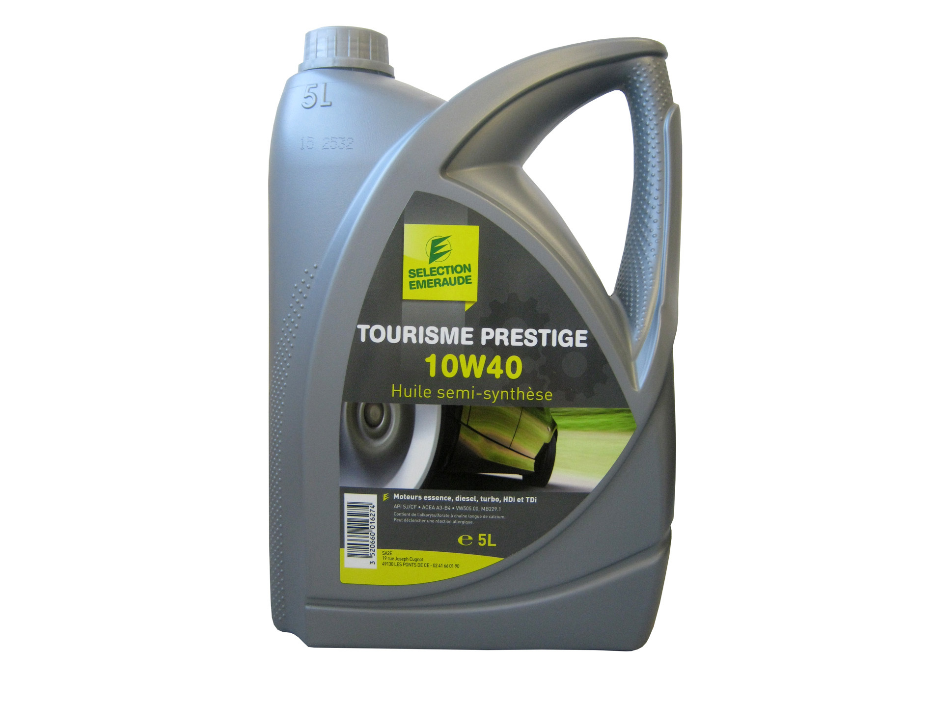 Huile Tourisme Prestige 10W40 Semi Synthetique 5L