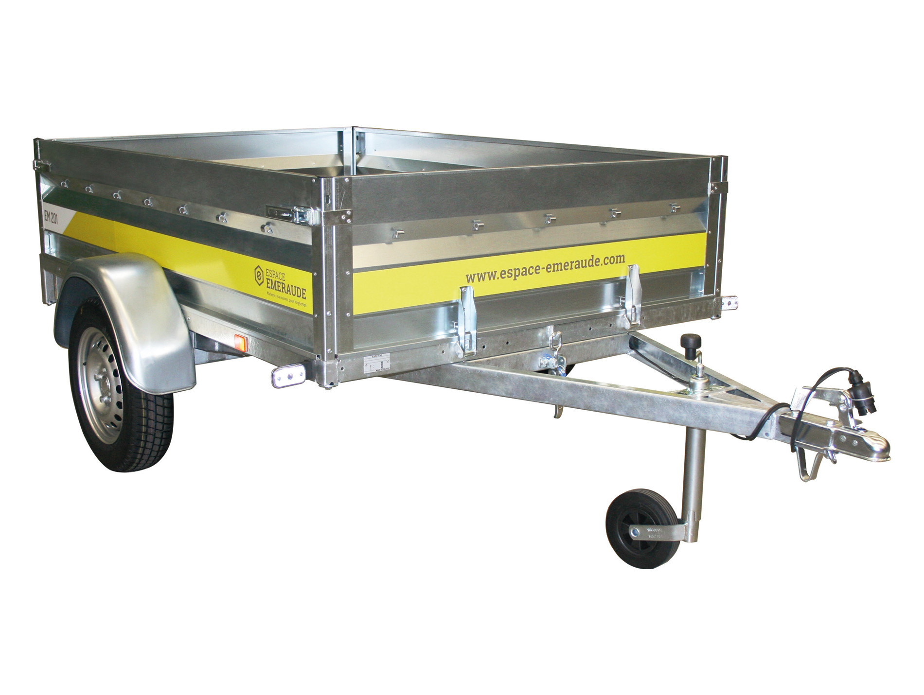 Remorque bagagère ESPACE EMERAUDE EM201 L.2m 500kg