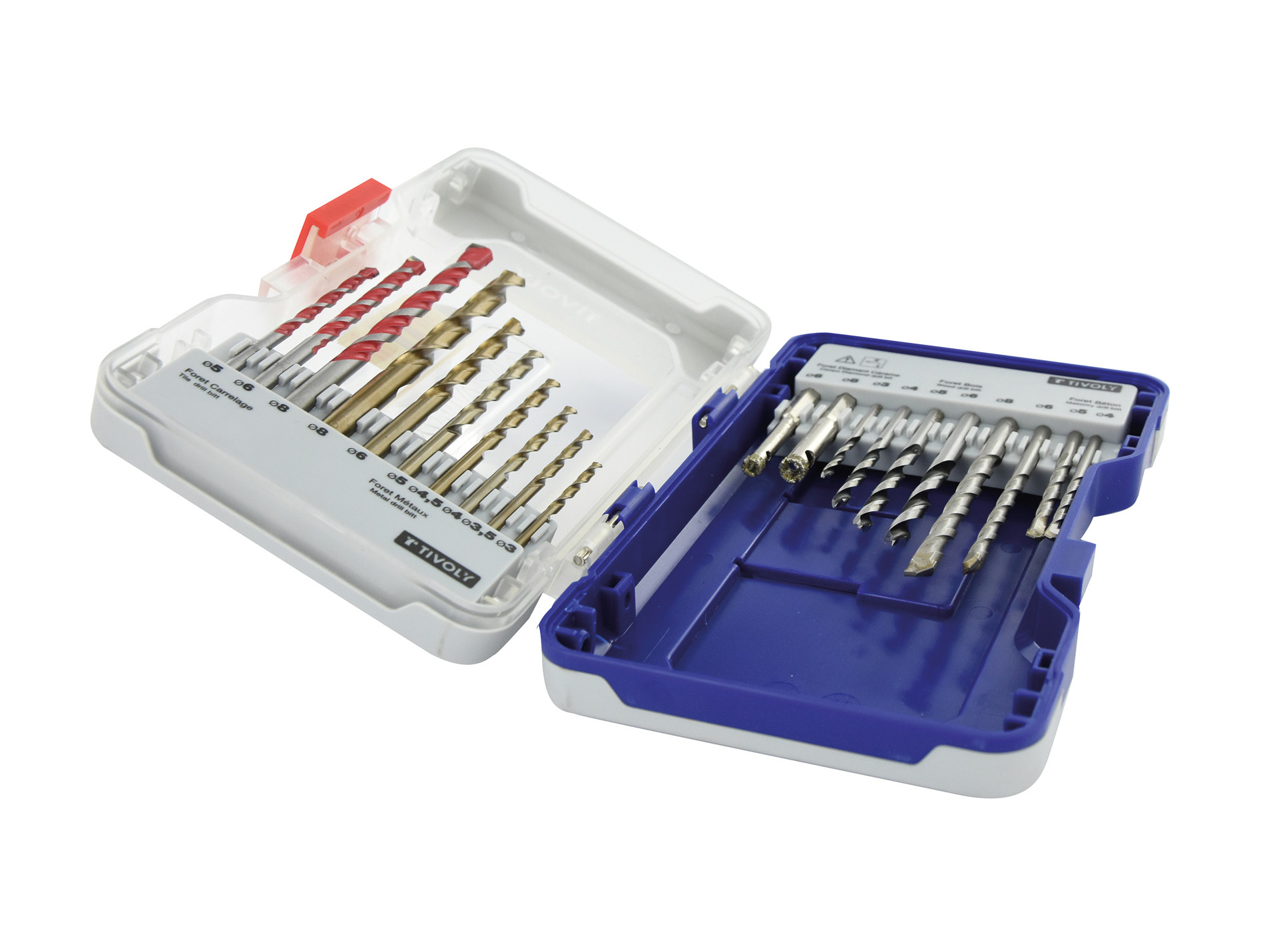 Coffret 20 forets mixtes multi-matériaux
