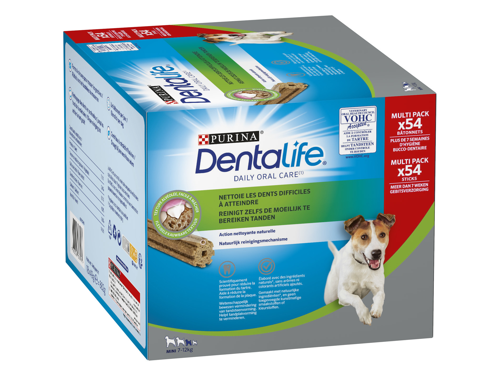 Bâtonnet à mâcher Dentalife Mini par 54