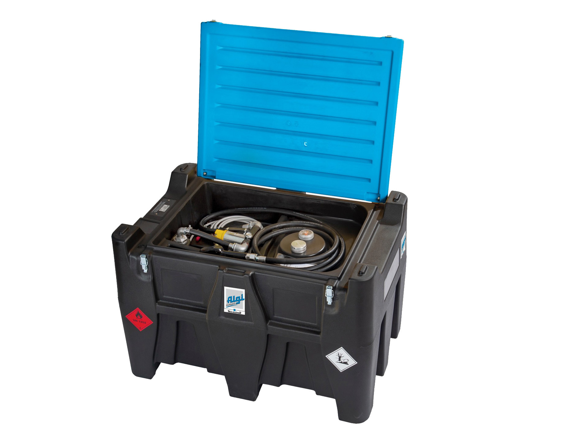 Cuve ravitaillement fuel ALGI 12V 45l/min 440L