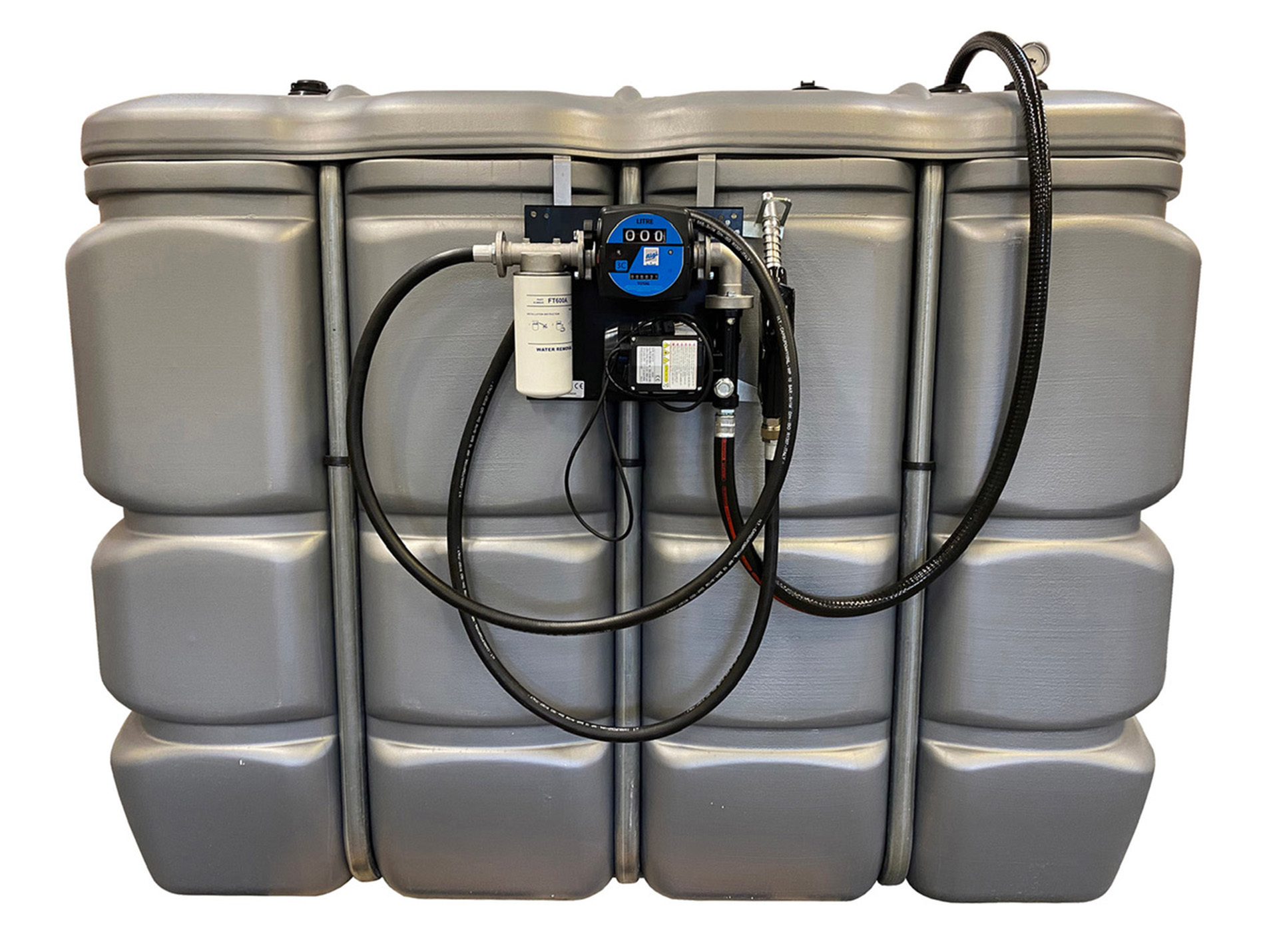 Station fuel ALGI 2000L pompe 230V 52l/min