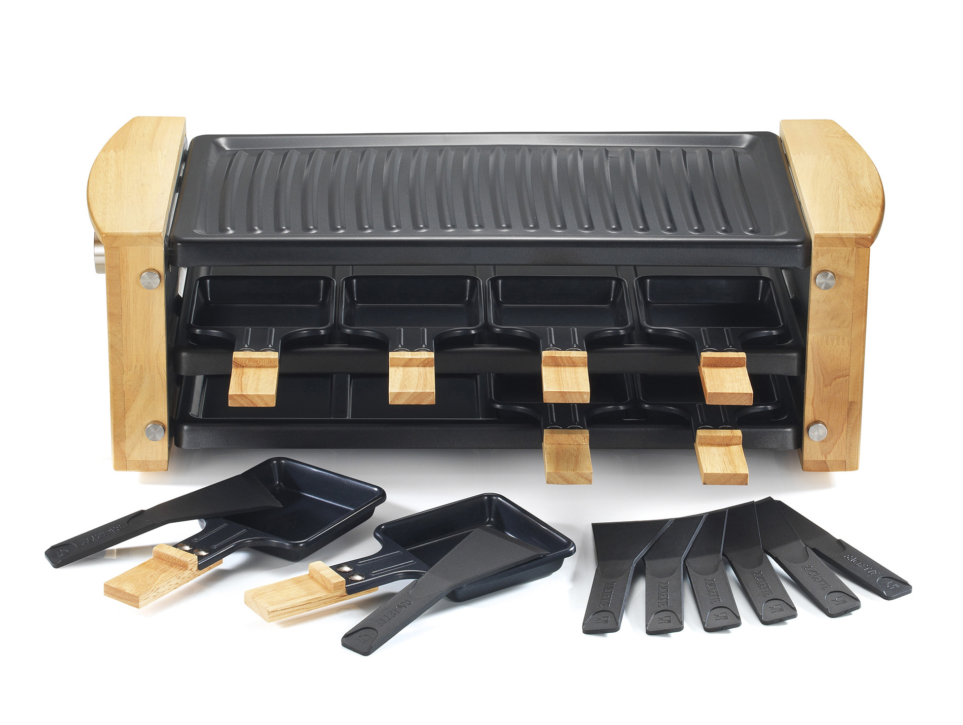Appareil à raclette/gril KCWOOD KITCHEN CHEF 8 personnes
