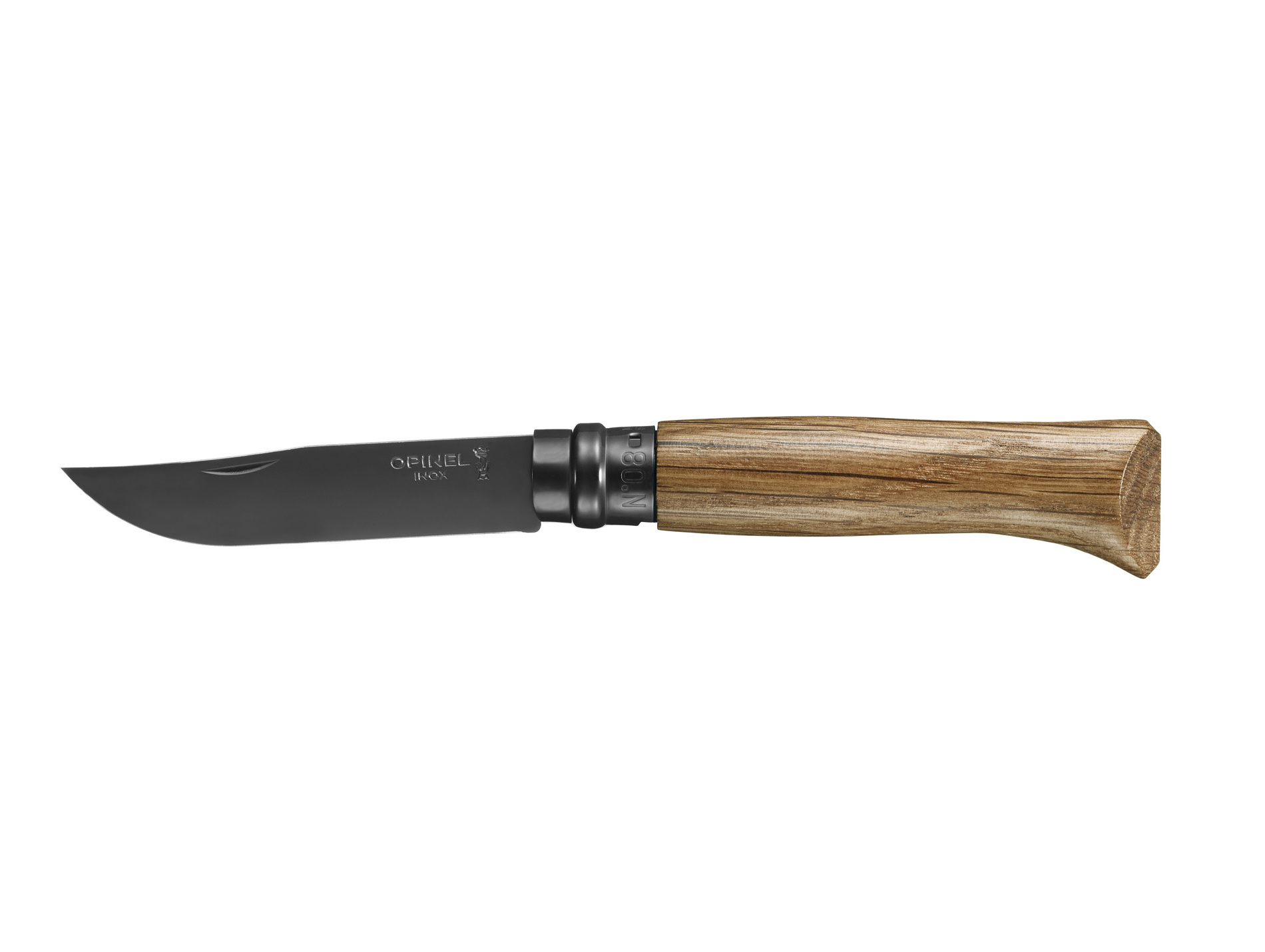 Plumier couteau OPINEL n°08 chêne black