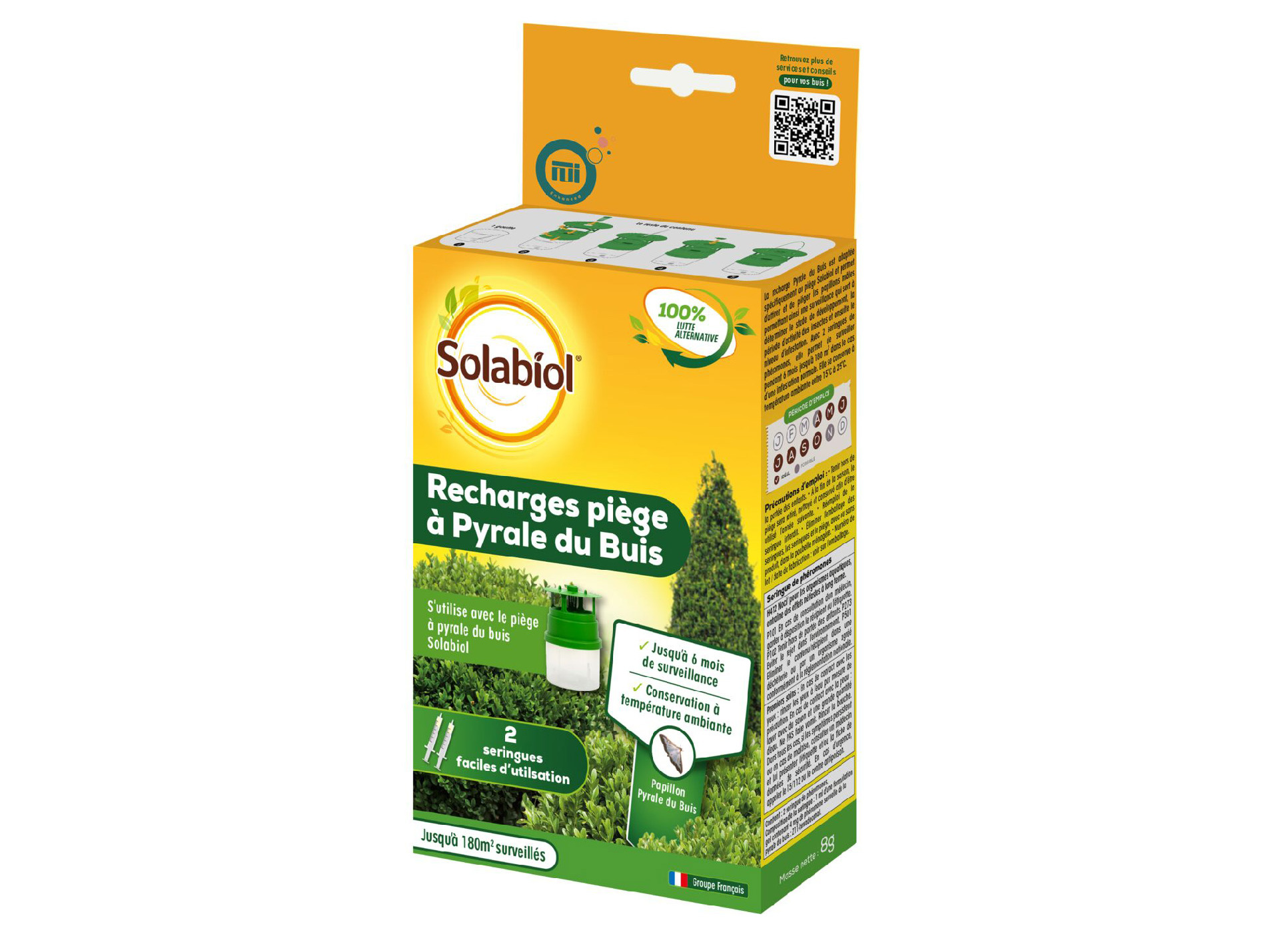 Recharge piège Pyrale du Buis SOLABIOL