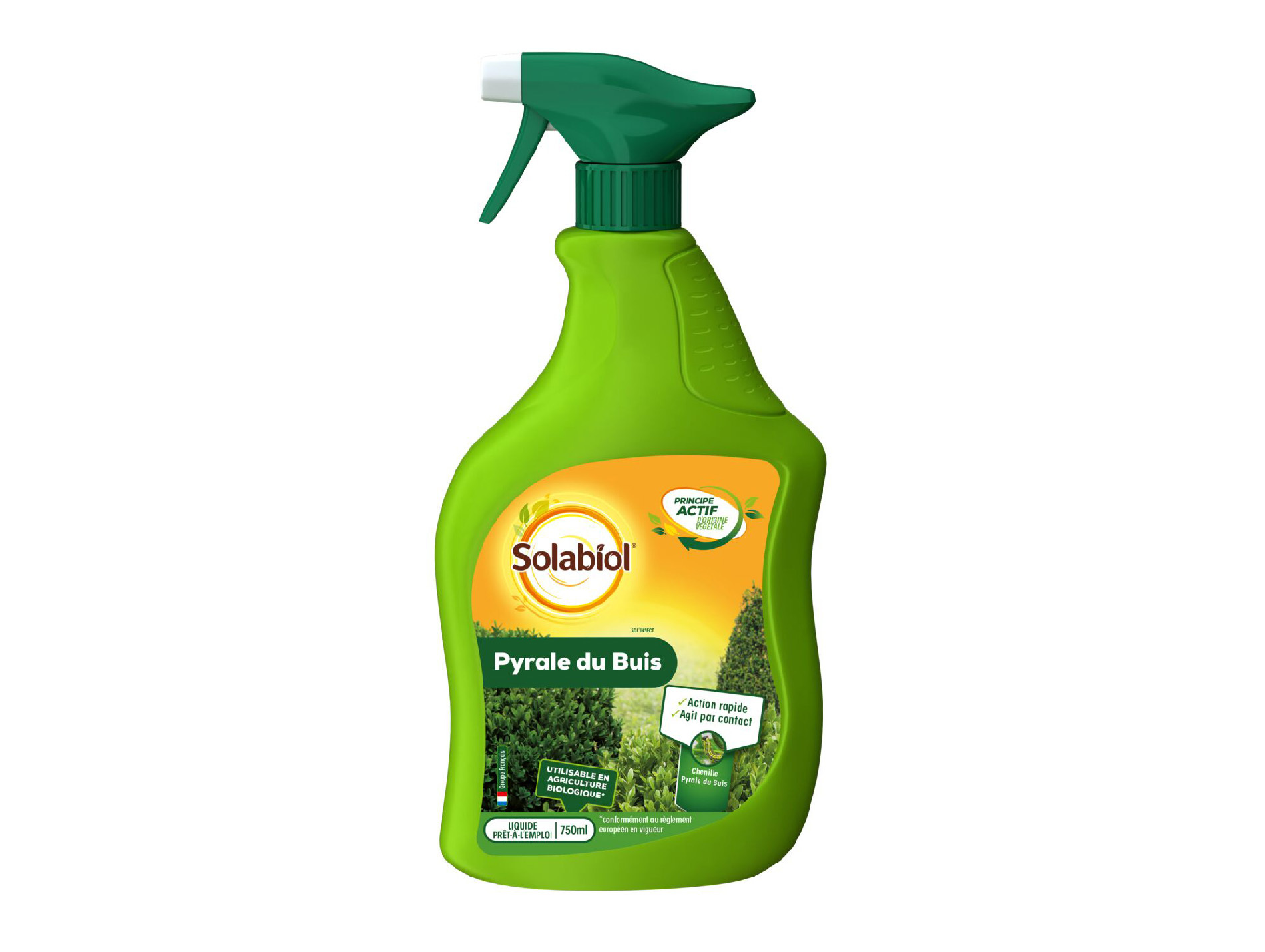 Traitement Pyrale du Buis SOLABIOL 750ml