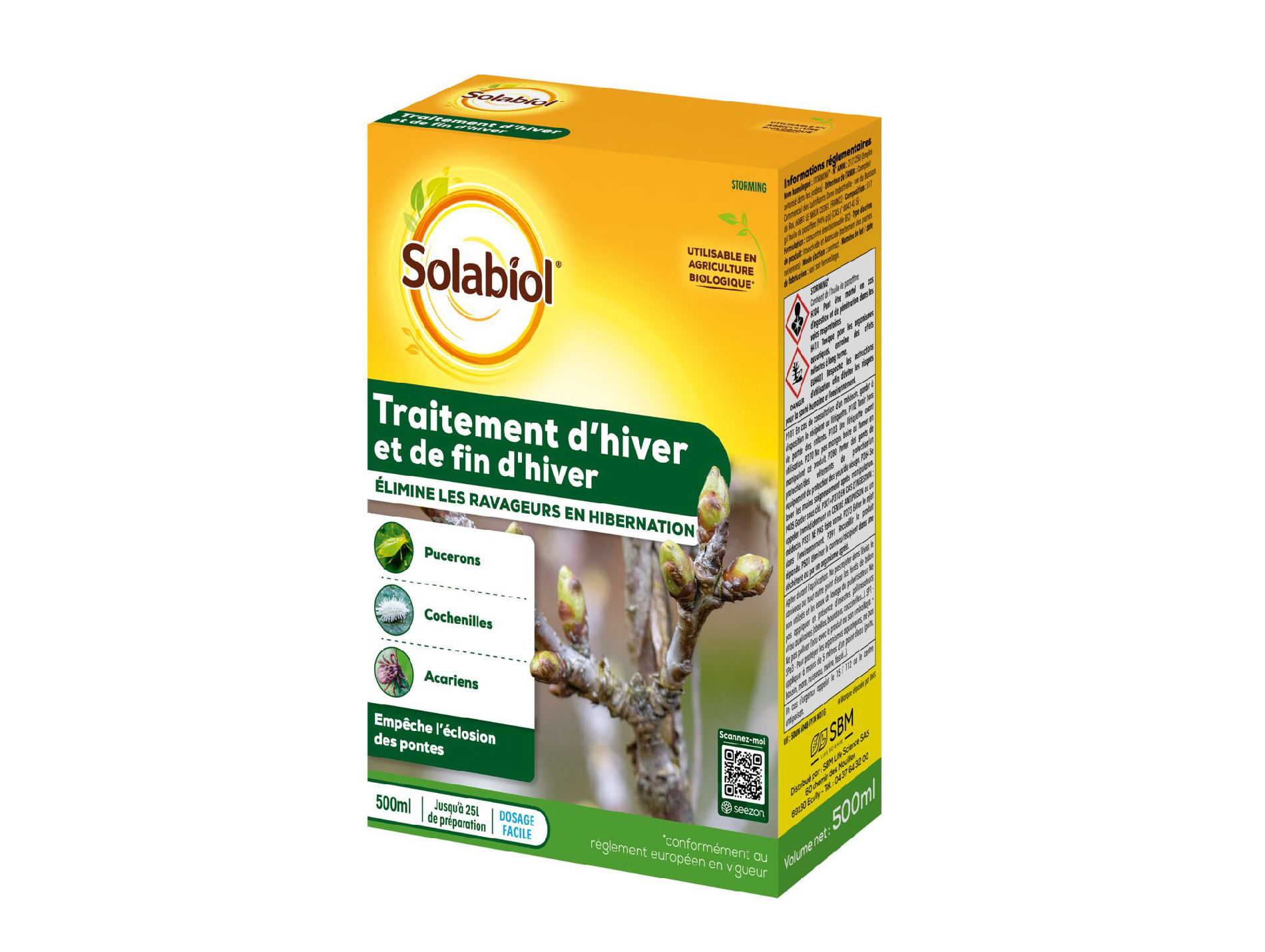 Traitement d'hiver et fin d'hiver SOLABIOL 500ml